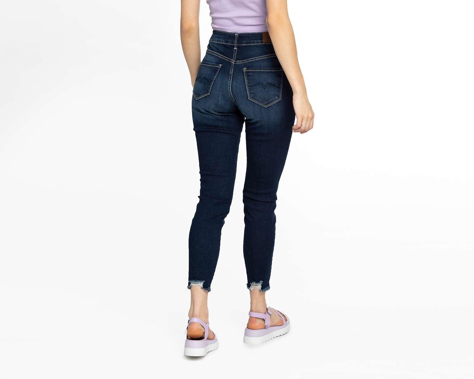Foto 2 | Jeans Boy London Skinny con Destrucciones