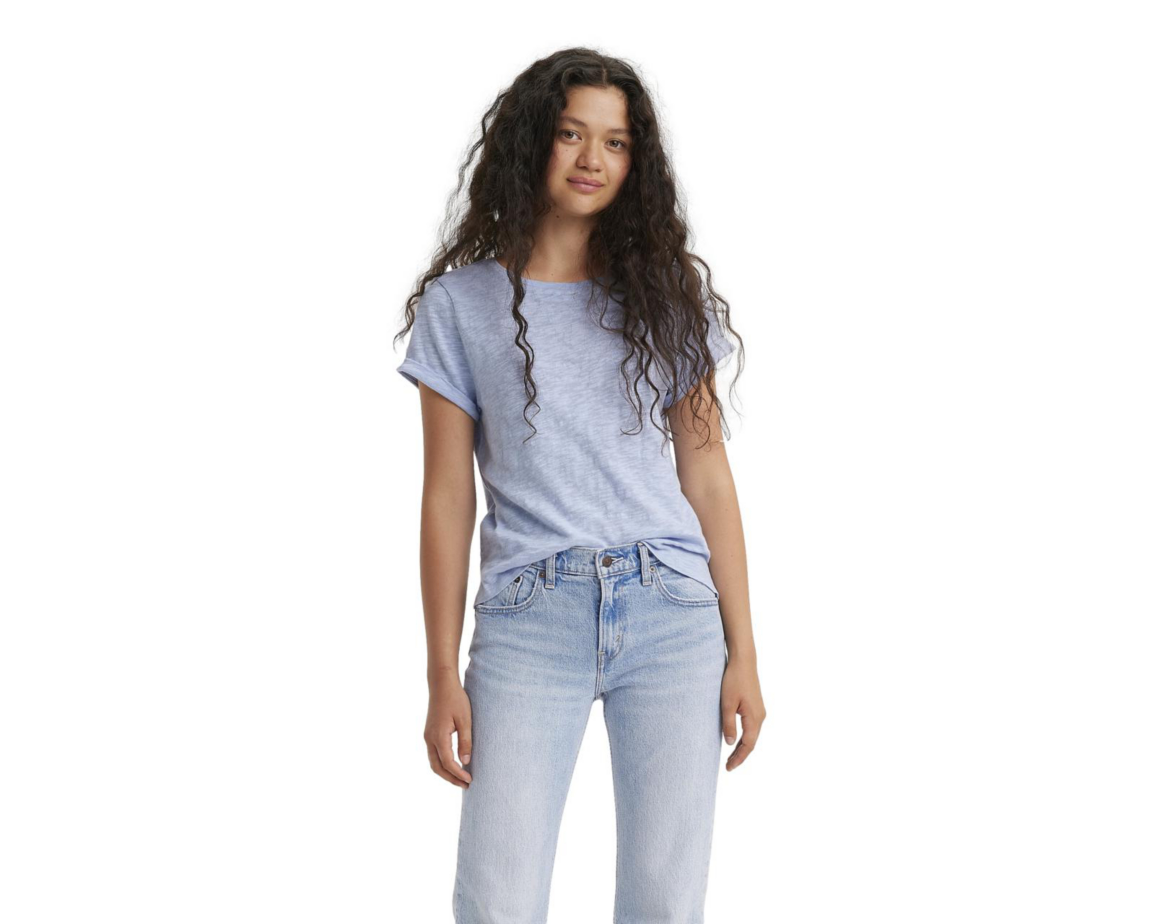 Foto 2 pulgar | Playera Levi's Manga Corta para Mujer