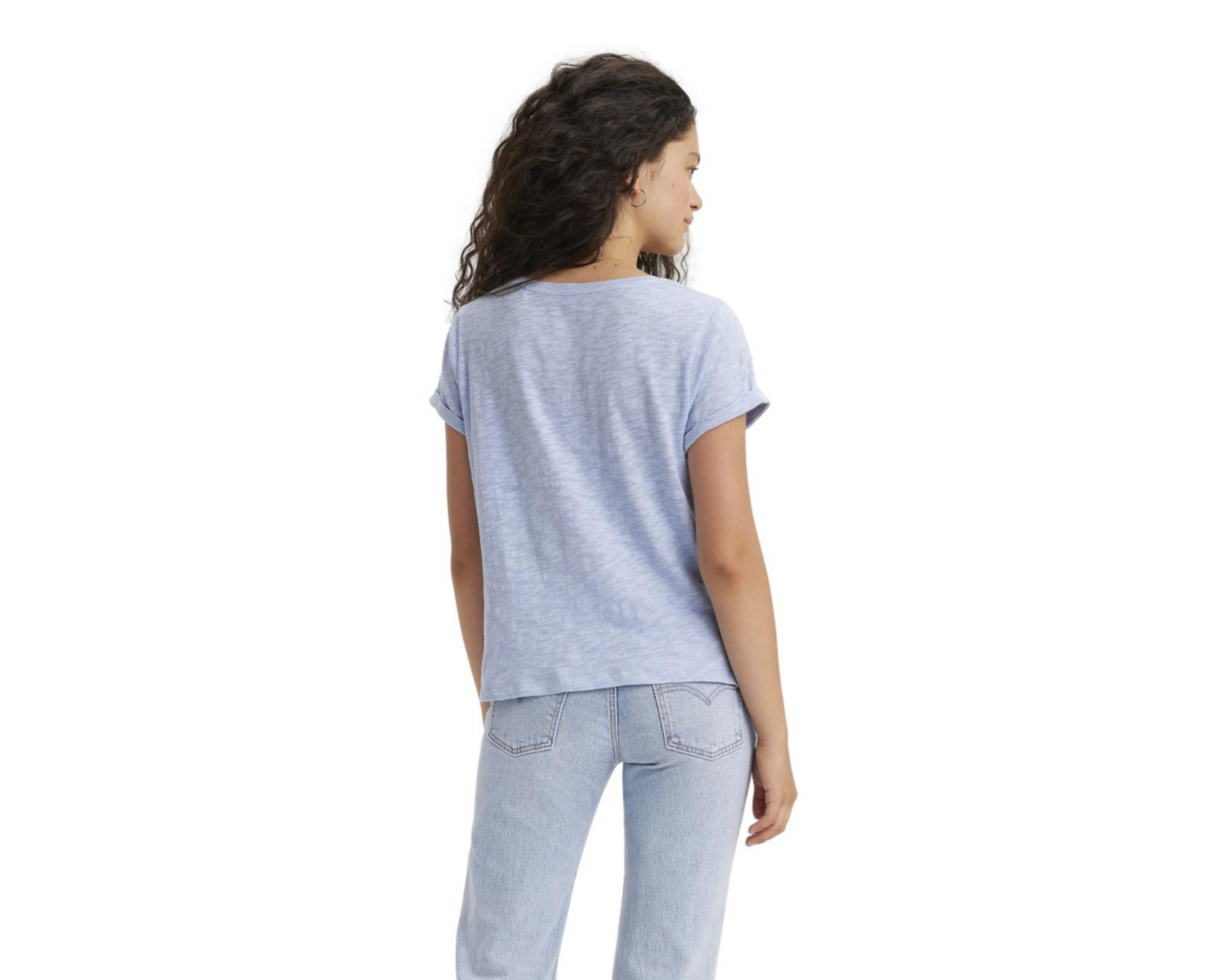 Foto 3 pulgar | Playera Levi's Manga Corta para Mujer