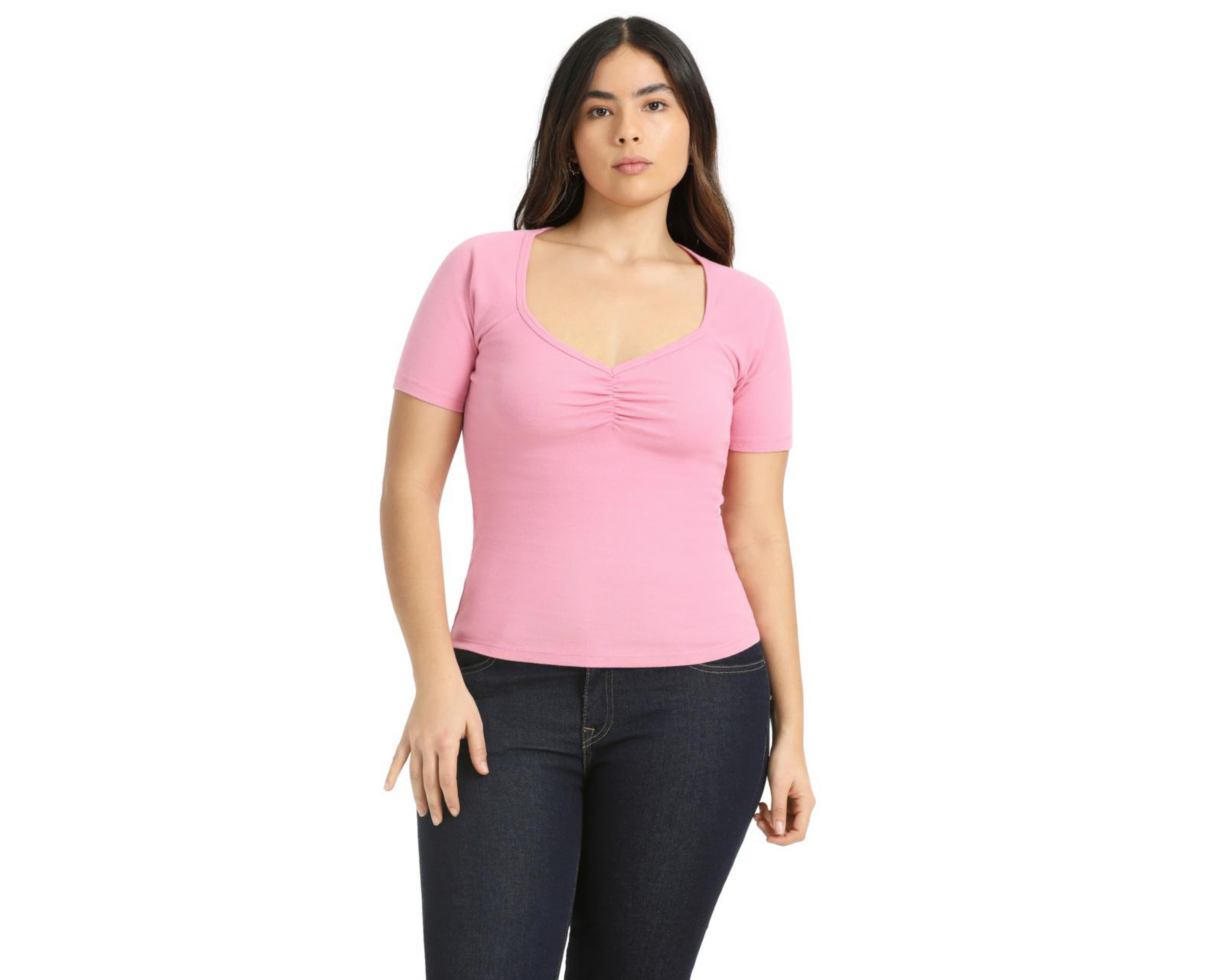 Foto 2 pulgar | Playera Levi's Manga Corta para Mujer
