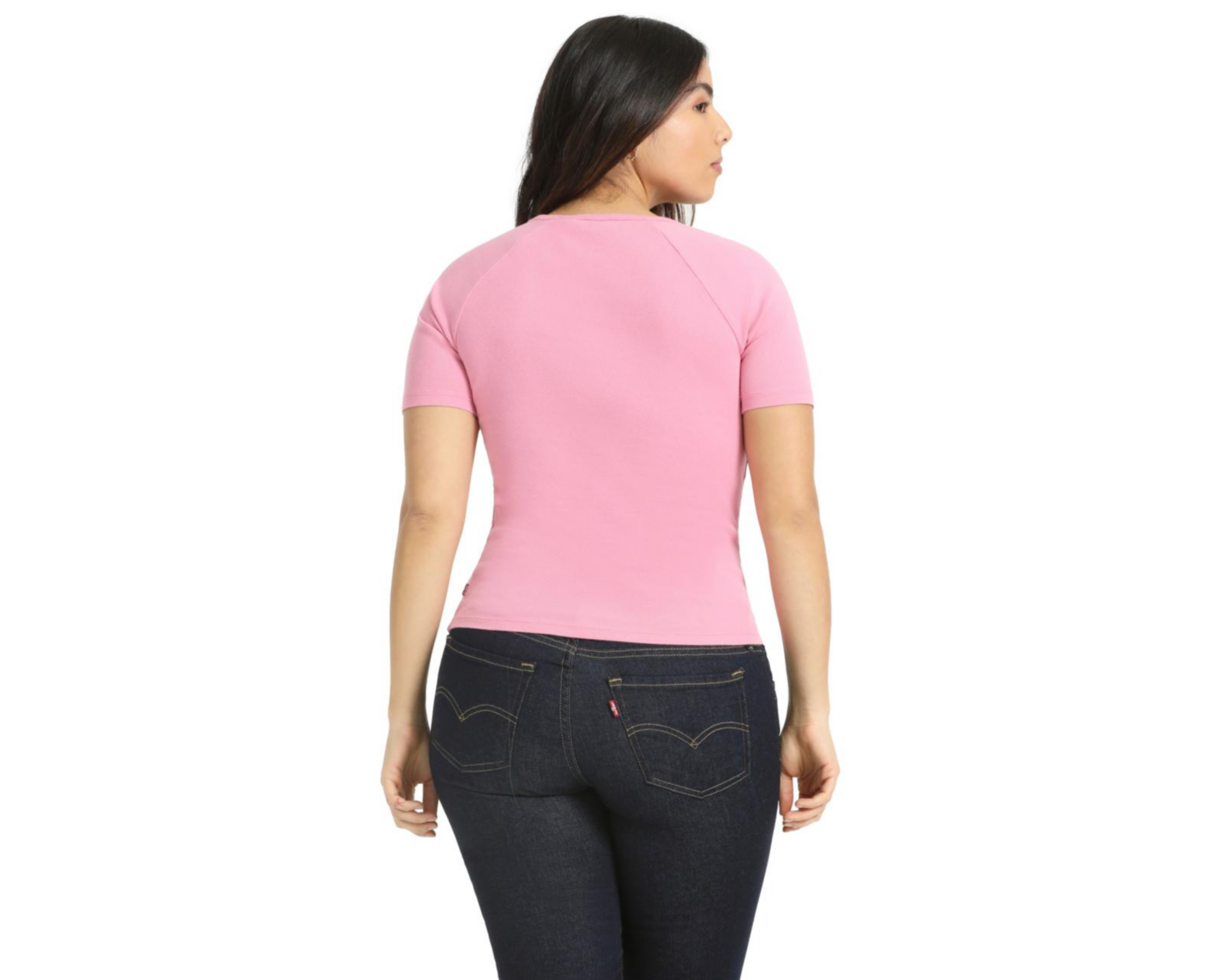 Foto 5 pulgar | Playera Levi's Manga Corta para Mujer