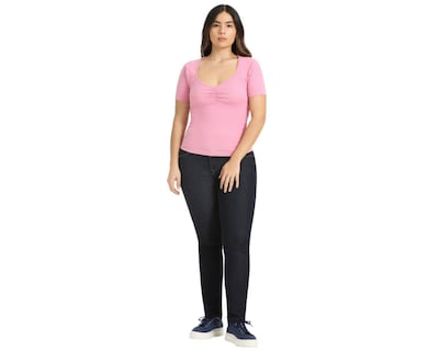 Foto 6 | Playera Levi's Manga Corta para Mujer