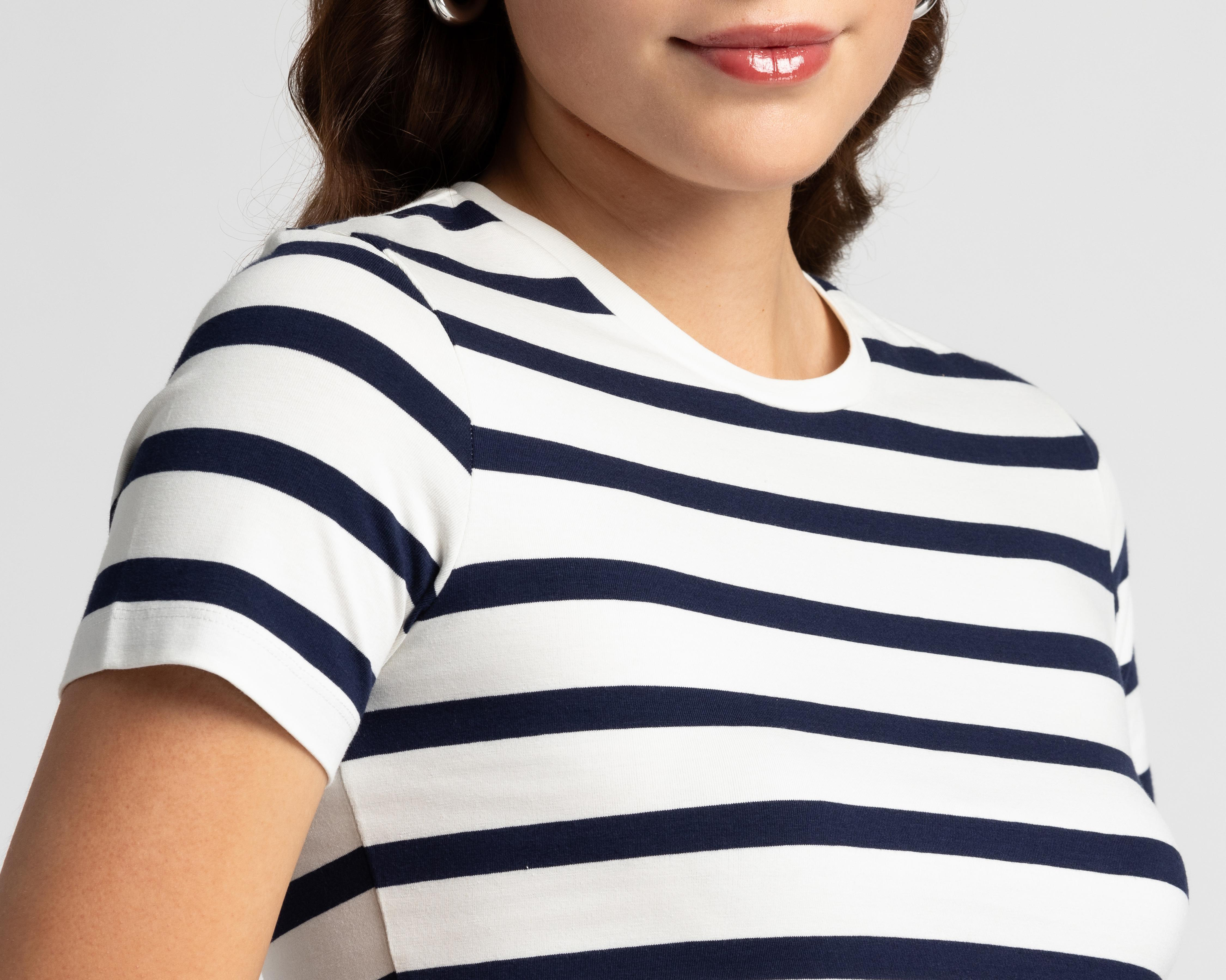 Foto 4 | Playera Manga Corta Refill para Mujer