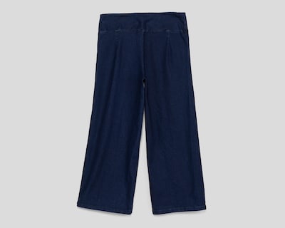 Foto 2 | Pantalón Ancho Sahara Azul para Mujer