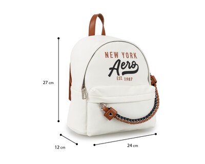 Foto 8 | Mochila Aéropostale Blanca