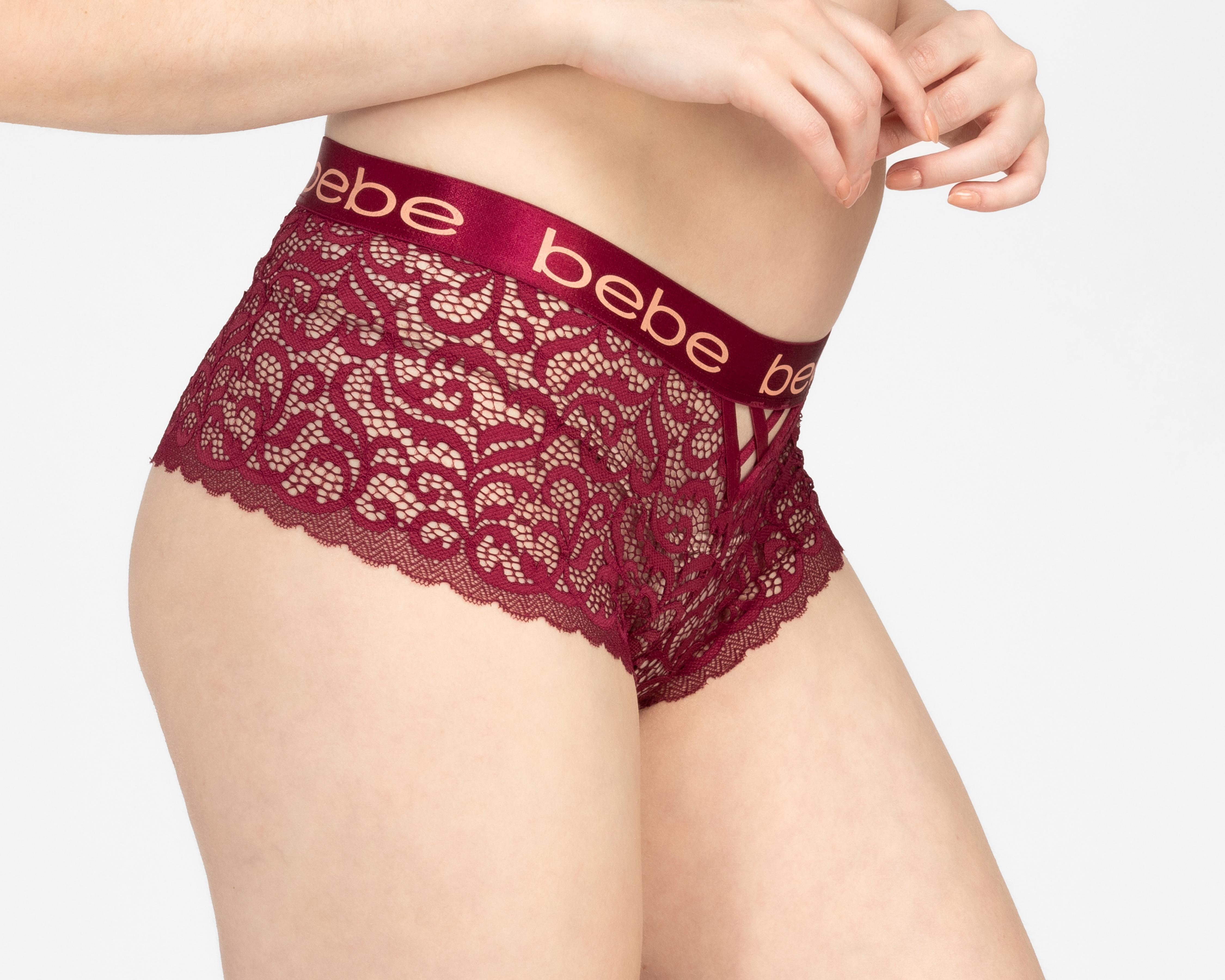 Foto 2 | Bóxer de Encaje Bebe para Mujer 3 Pack