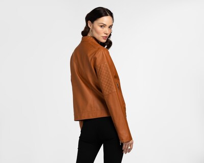 Foto 3 | Chamarra Camel Levi's para Mujer
