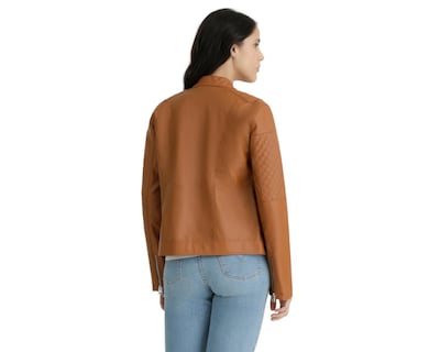 Foto 6 | Chamarra Camel Levi's para Mujer