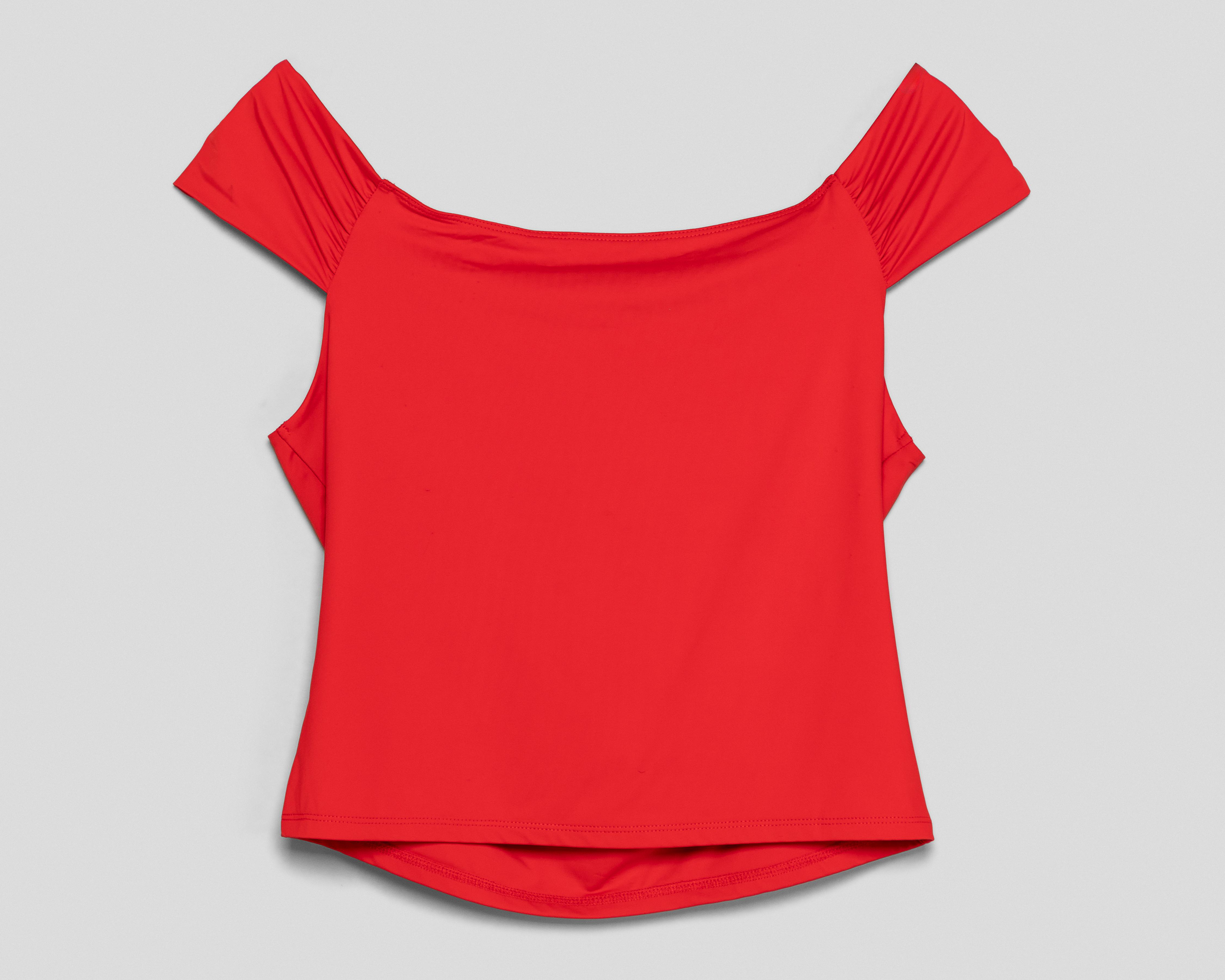 Foto 3 pulgar | Playera Strona Sin Manga para Mujer