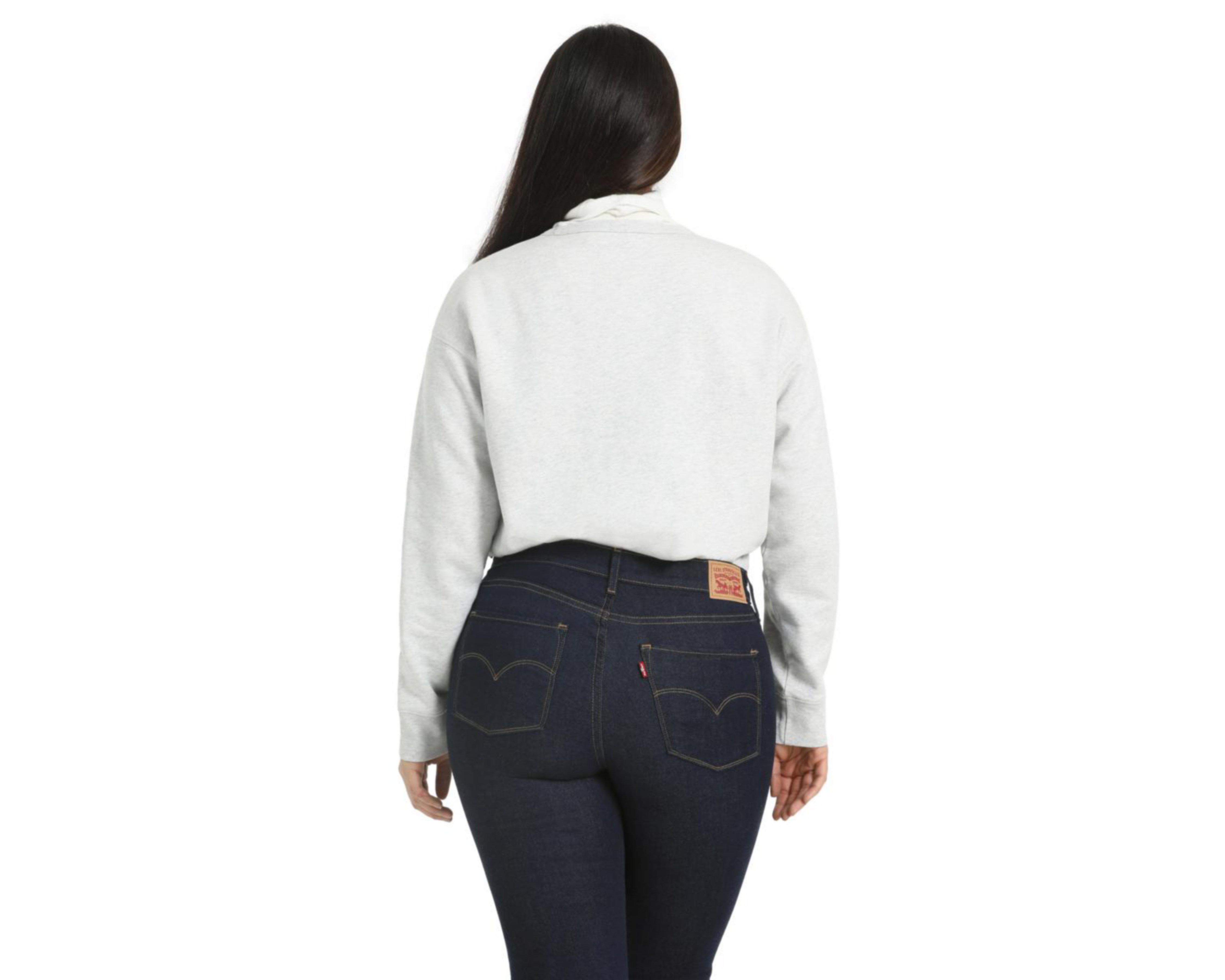 Foto 4 | Suéter Gris Levi's para Mujer