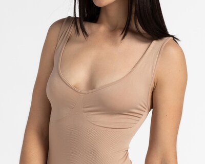 Foto 3 | Body Bóxer Beauty Secret Nude para Mujer