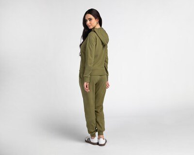 Foto 3 | Pants y Chamarra Verde Refill para Mujer