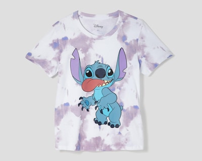 Foto 1 | Playera Disney Lilo & Stitch Manga Corta Juvenil