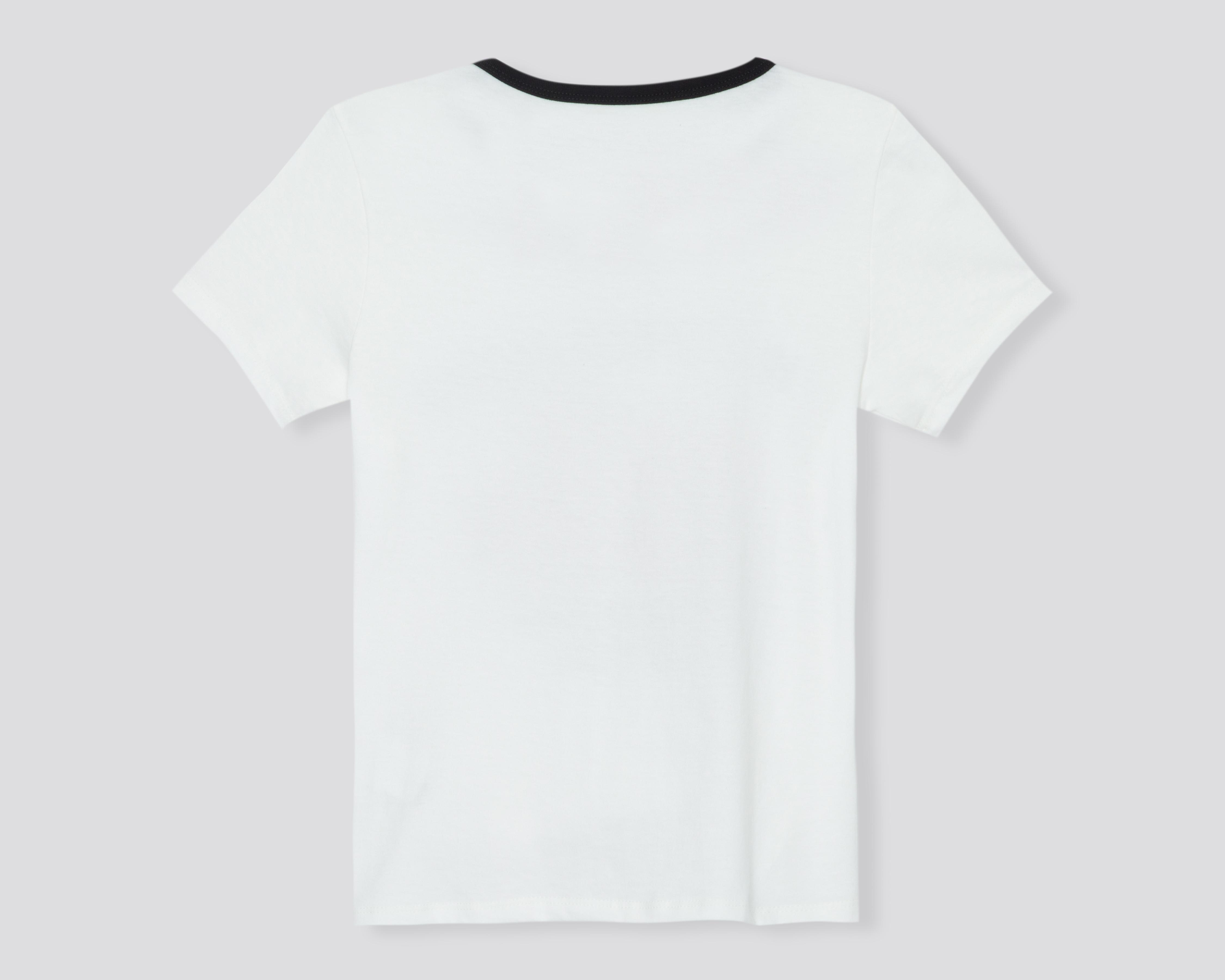 Foto 2 | Playera 18 Forever Manga Corta para Mujer