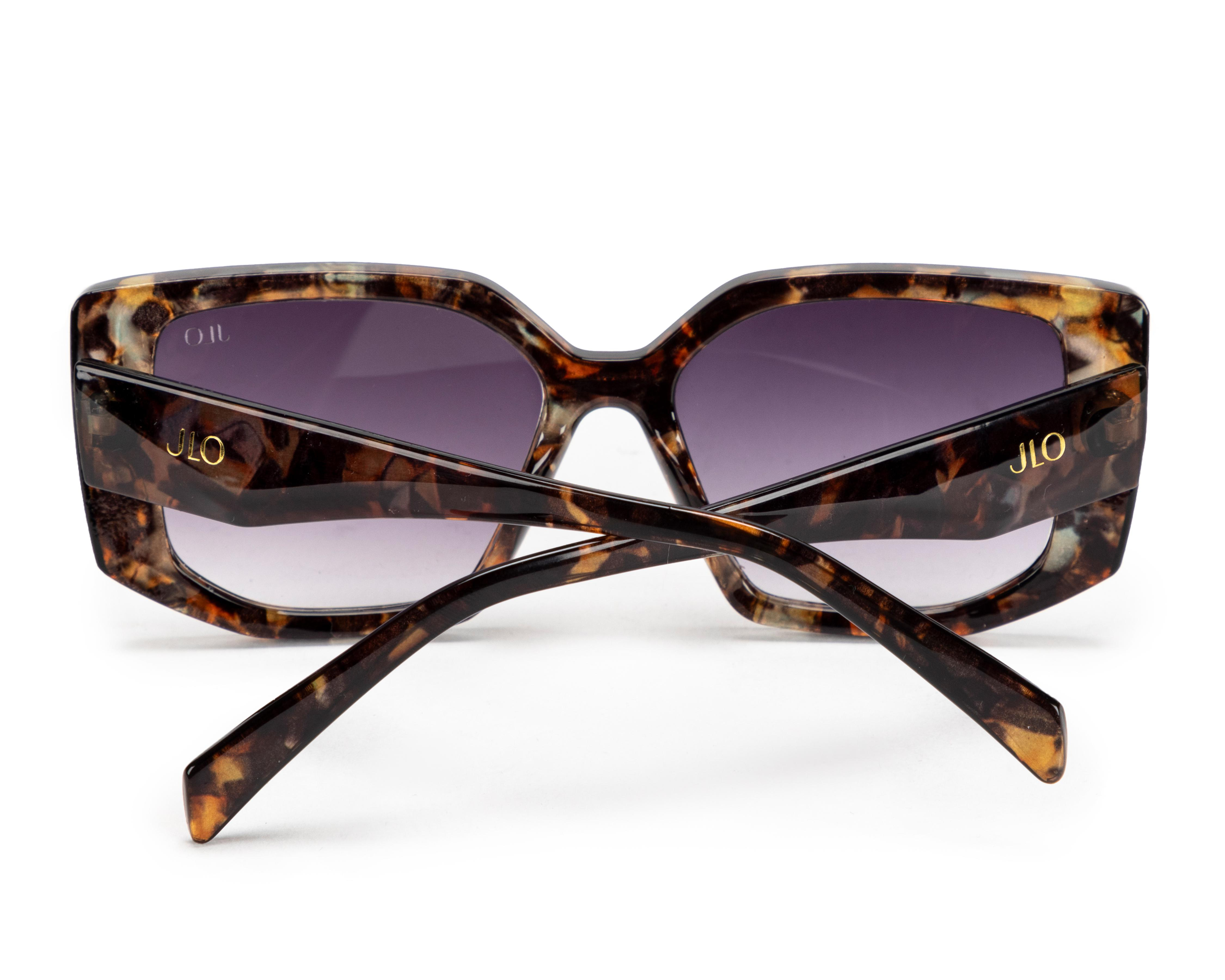 Foto 3 | Lentes de Sol para Mujer Jennifer Lopez Cuadrados Café