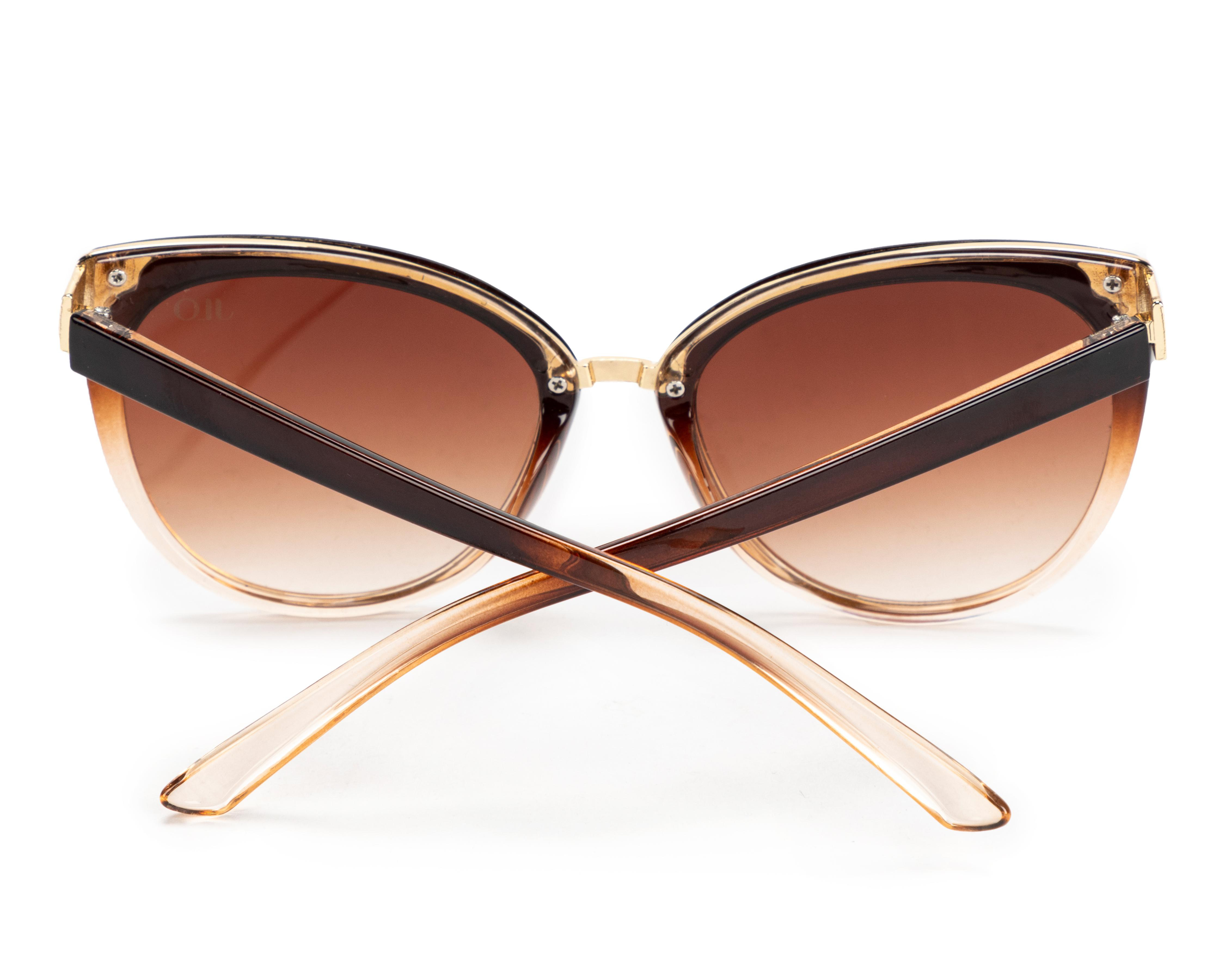 Foto 4 pulgar | Lentes de Sol para Mujer Jennifer Lopez Cat Eye Café