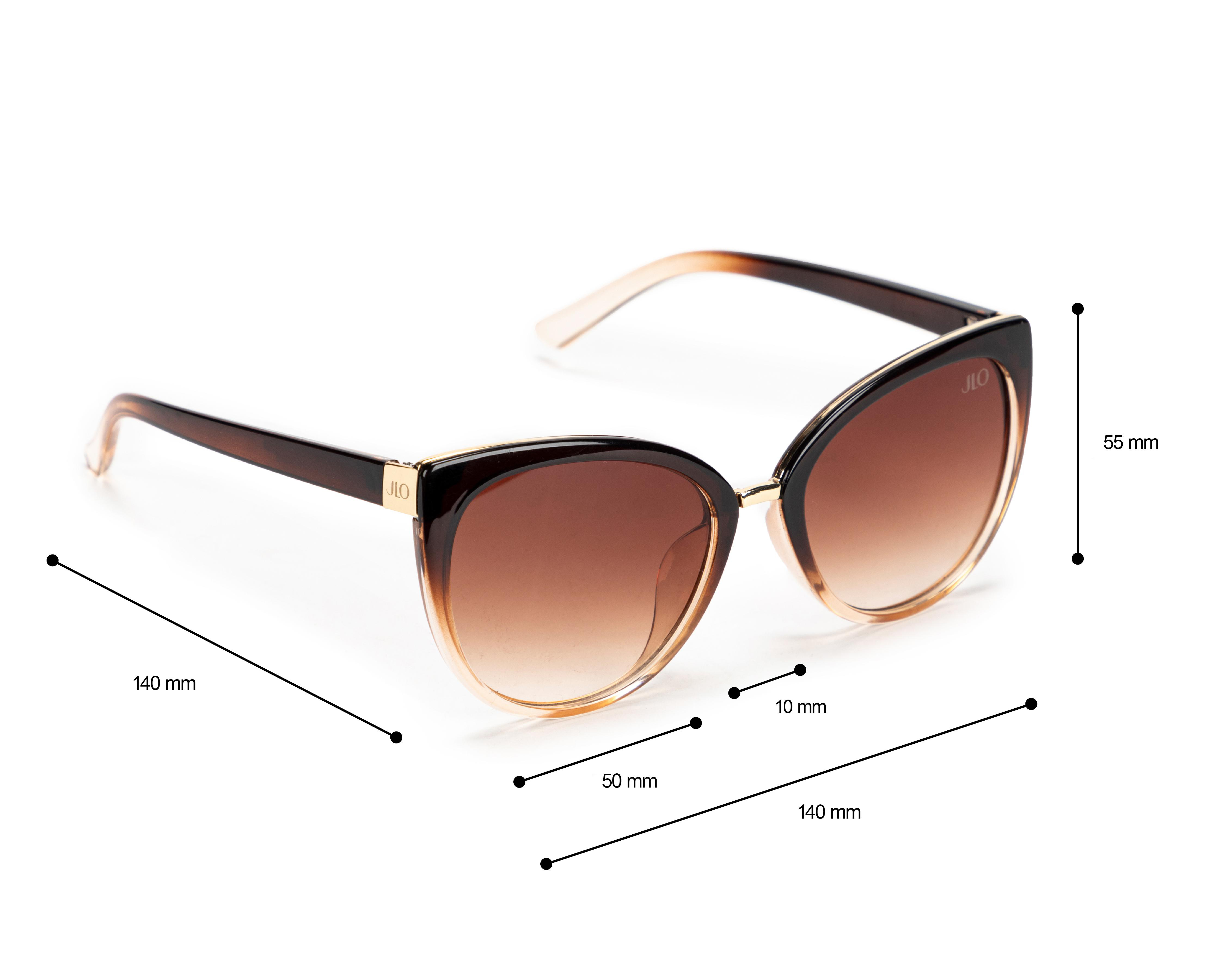 Foto 5 | Lentes de Sol para Mujer Jennifer Lopez Cat Eye Café