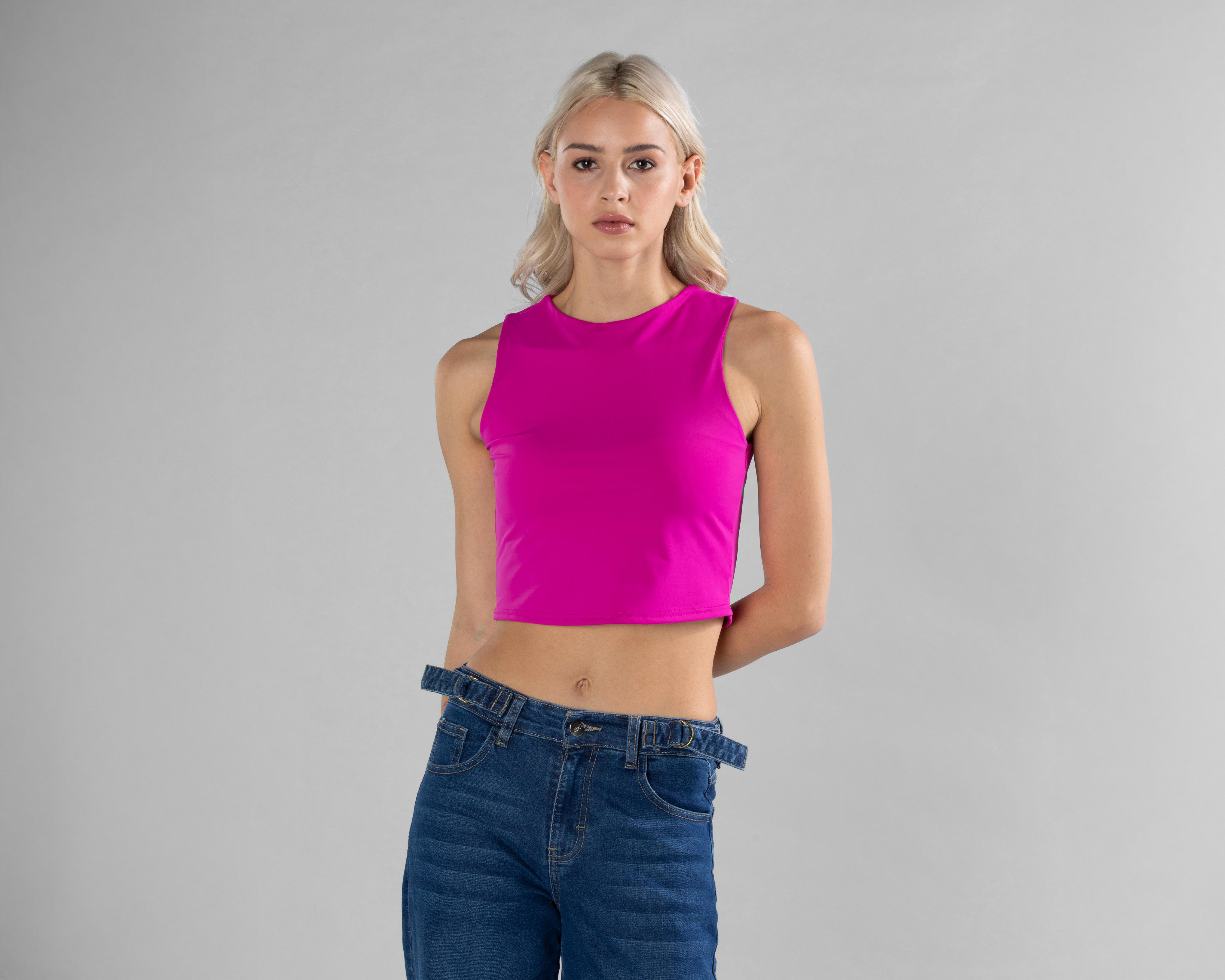 Foto 3 pulgar | Playera Strona sin Mangas para Mujer