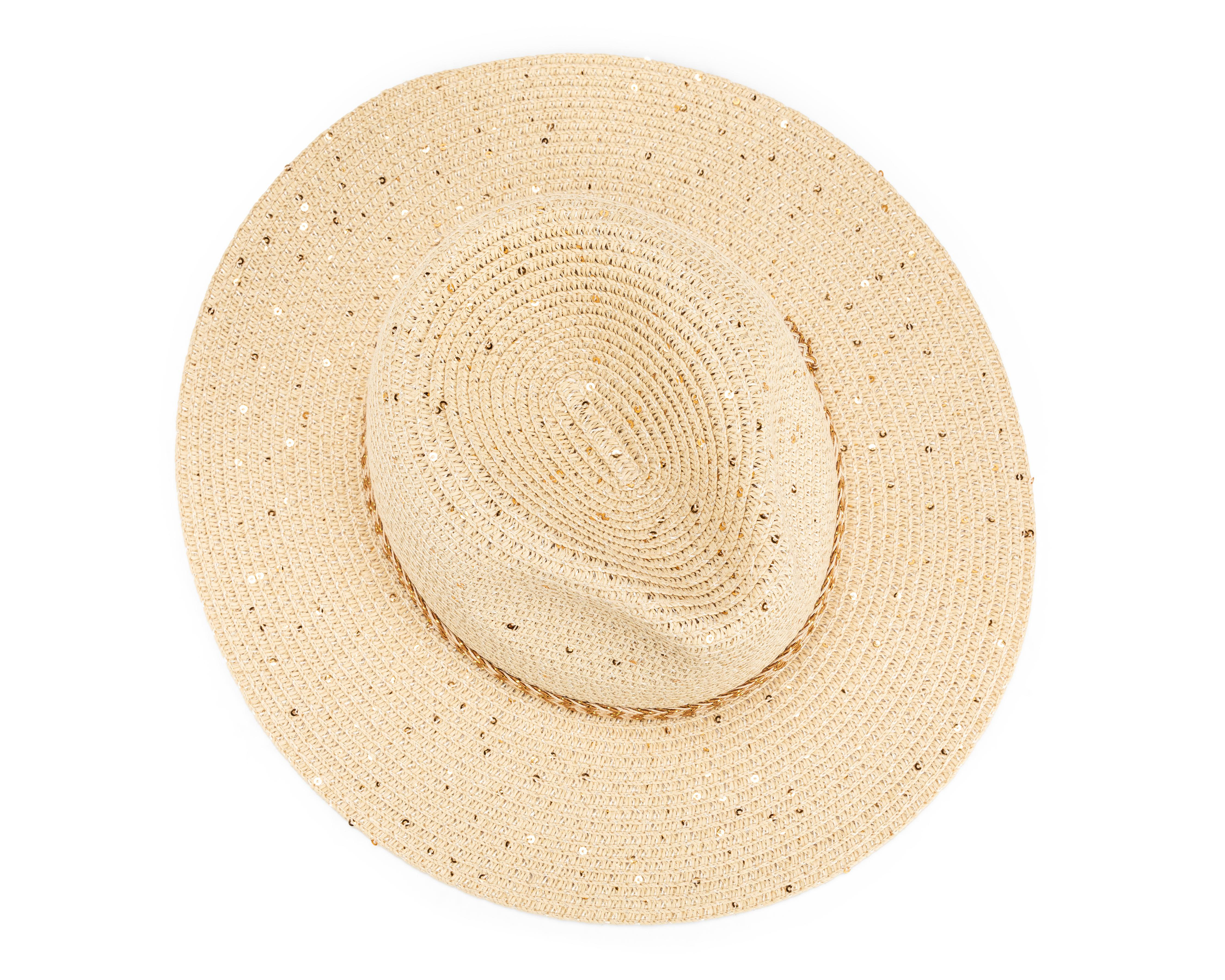 Foto 3 pulgar | Sombrero de Playa Lady Sun de Paja