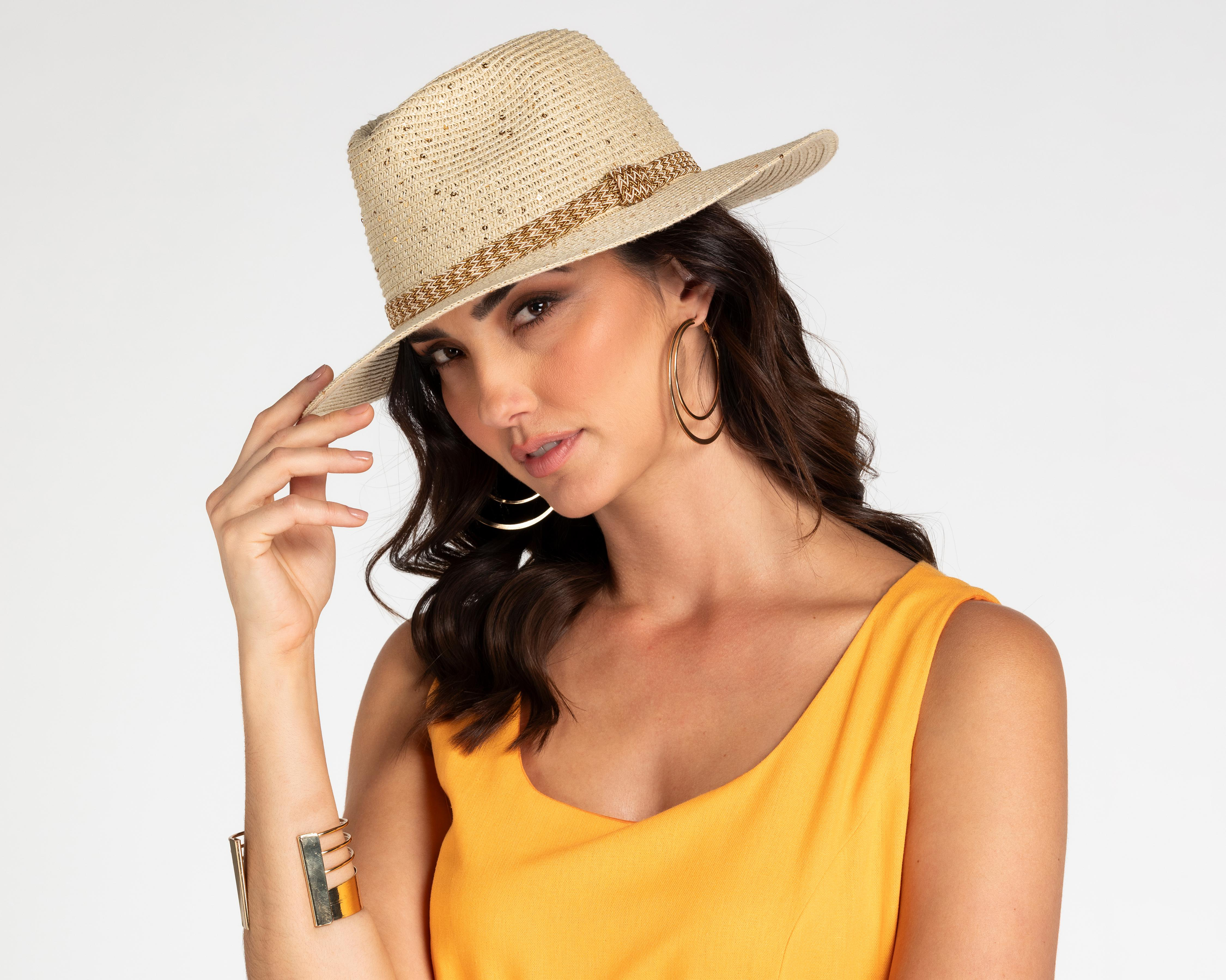 Foto 4 | Sombrero de Playa Lady Sun de Paja
