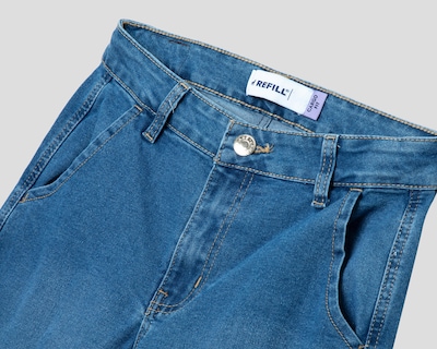Foto 3 | Jeans Cargo Refill para Mujer