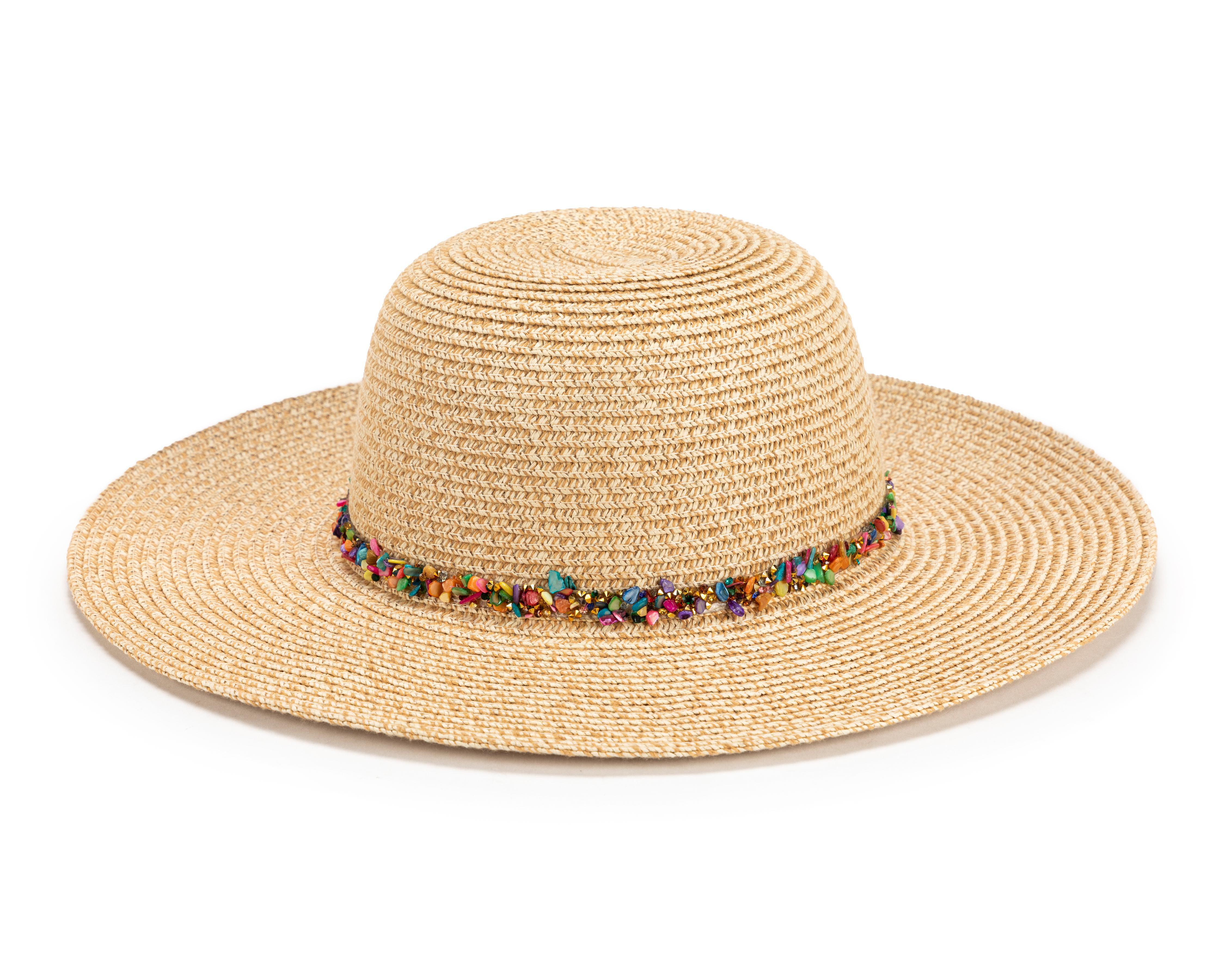 Foto 2 pulgar | Sombrero de Playa Lady Sun de Paja