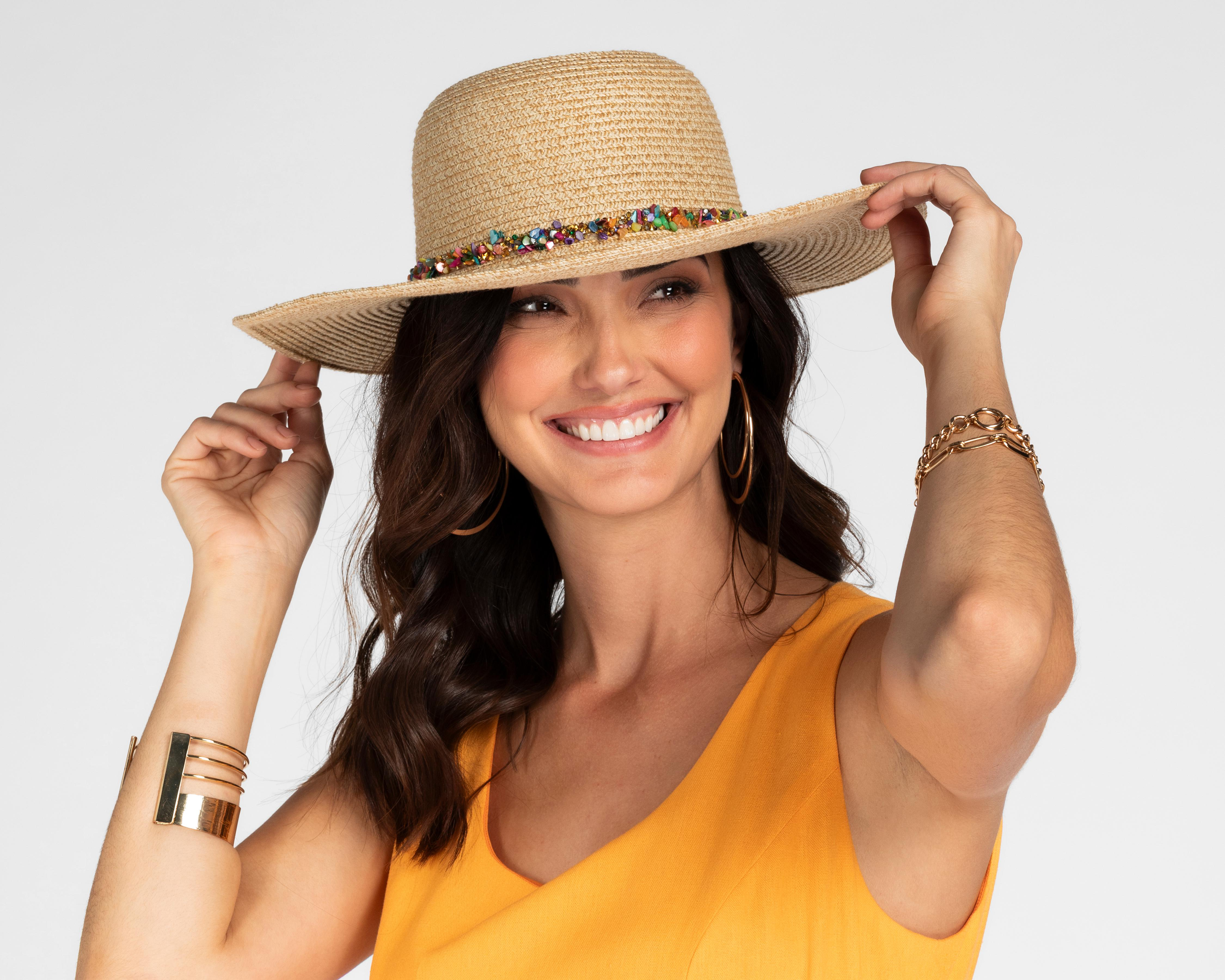 Foto 4 | Sombrero de Playa Lady Sun de Paja