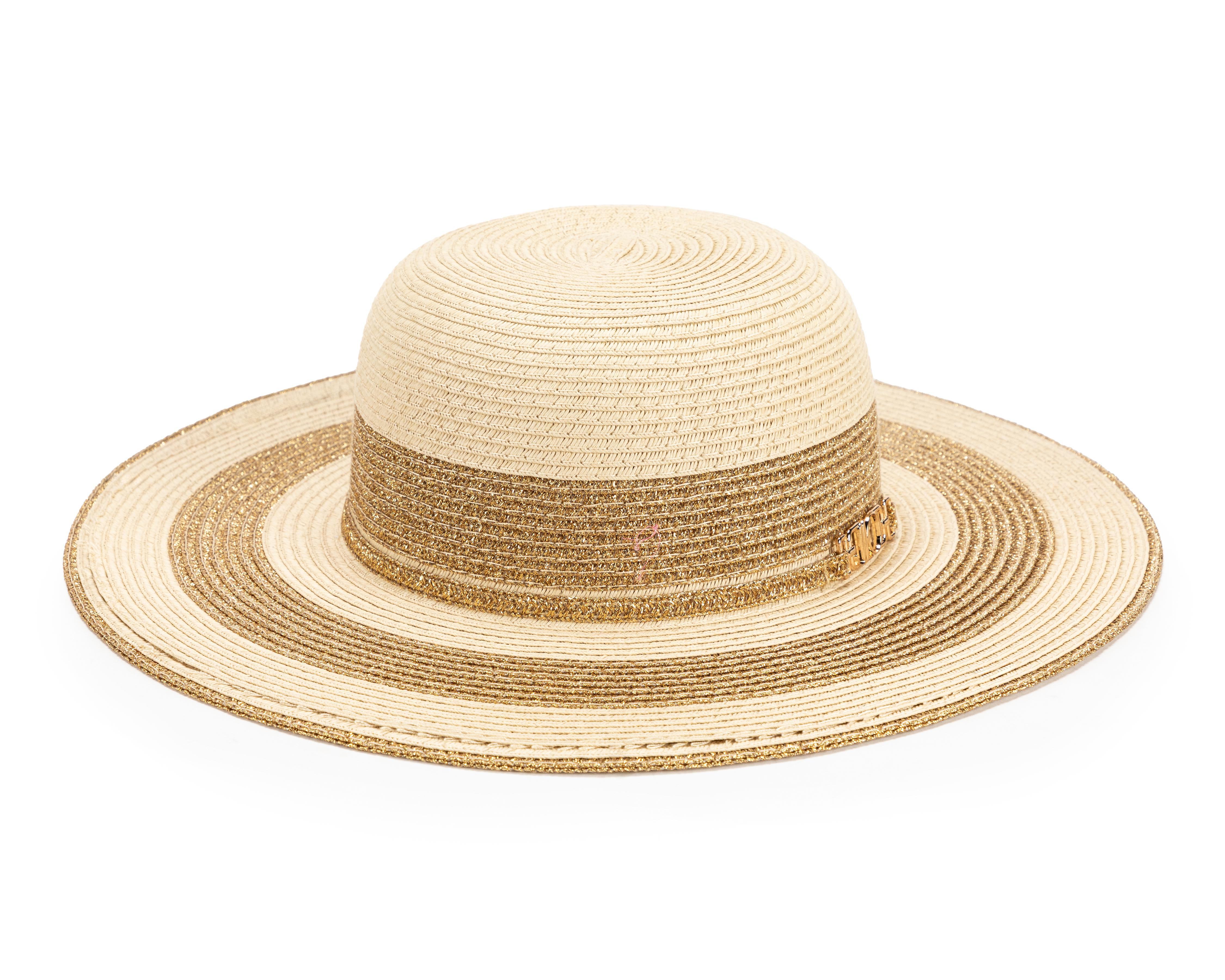 Foto 1 | Sombrero para Playa Jennifer Lopez con Aplicación Metálica