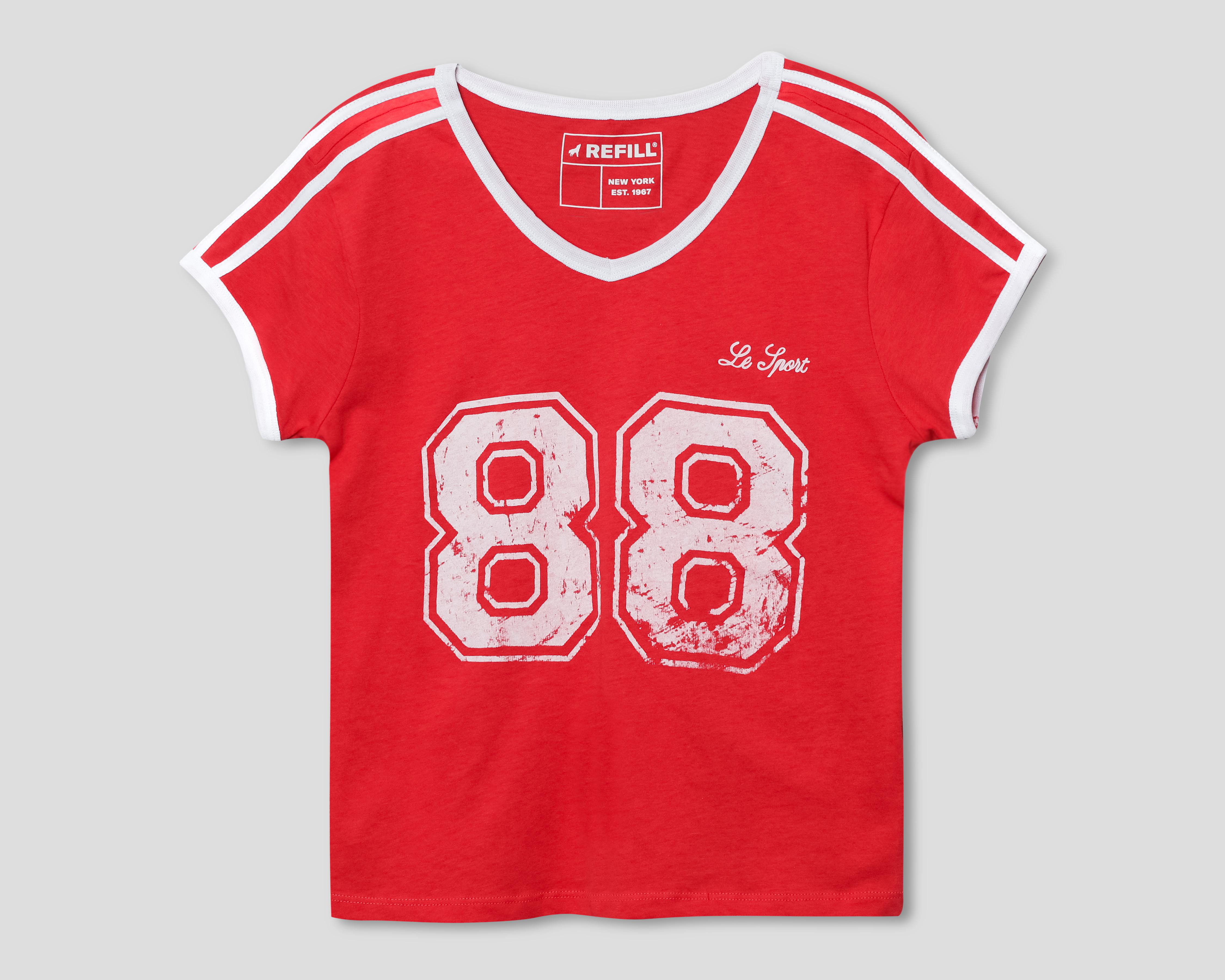Foto 2 pulgar | Playera Refill Manga Corta para Mujer