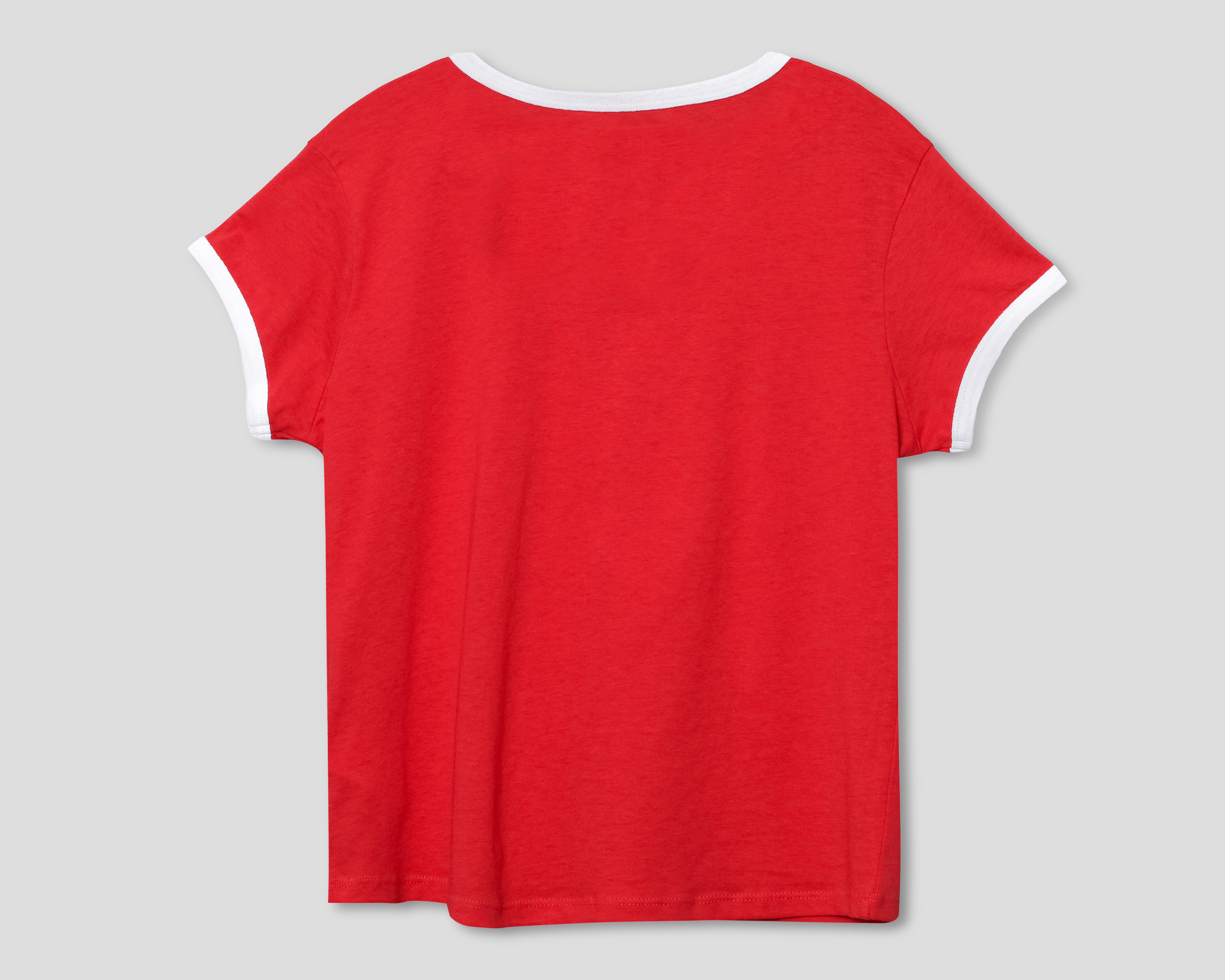 Foto 3 pulgar | Playera Refill Manga Corta para Mujer