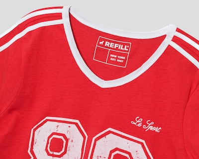 Foto 3 | Playera Refill Manga Corta para Mujer
