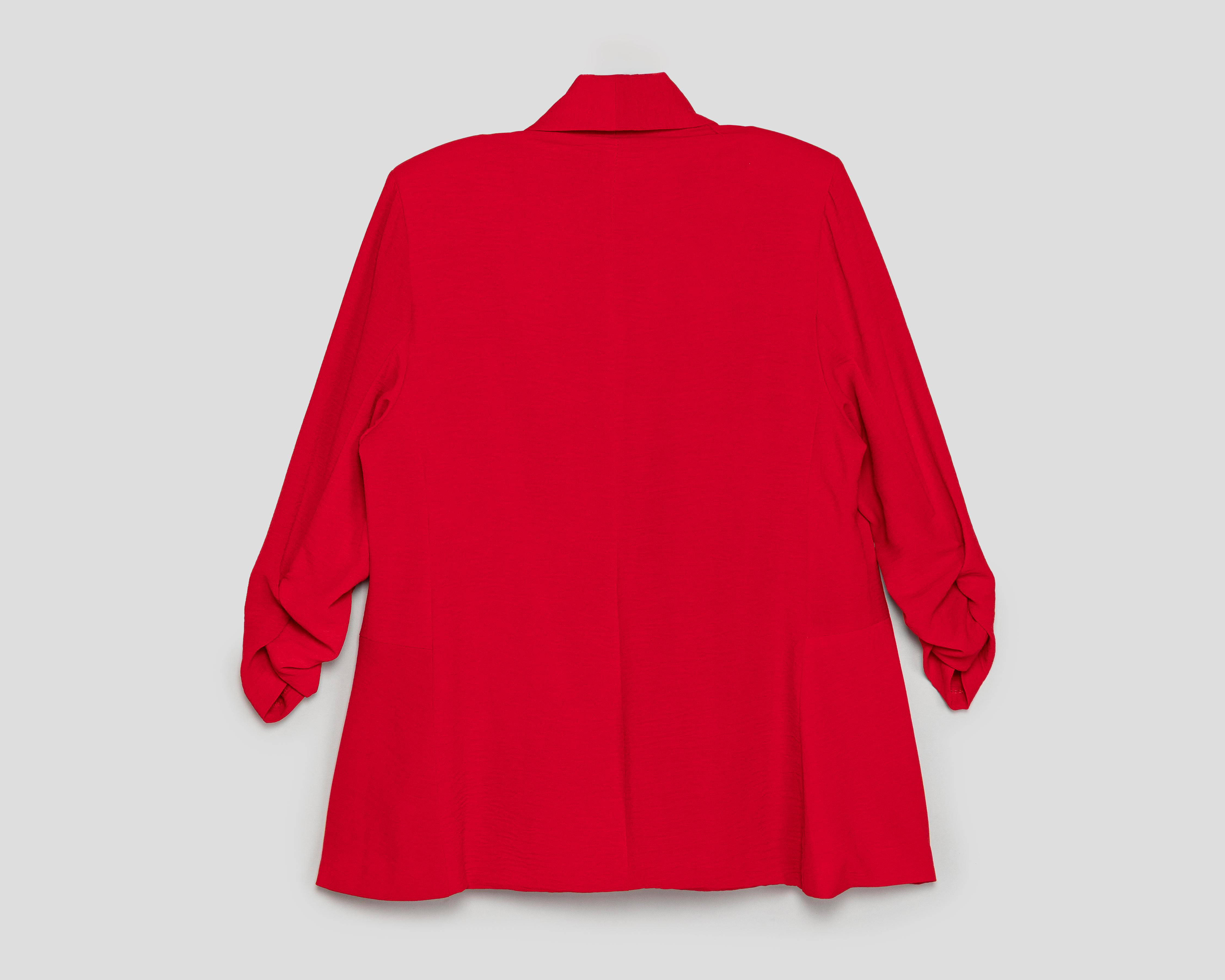 Foto 3 pulgar | Blazer Rojo Sahara para Mujer