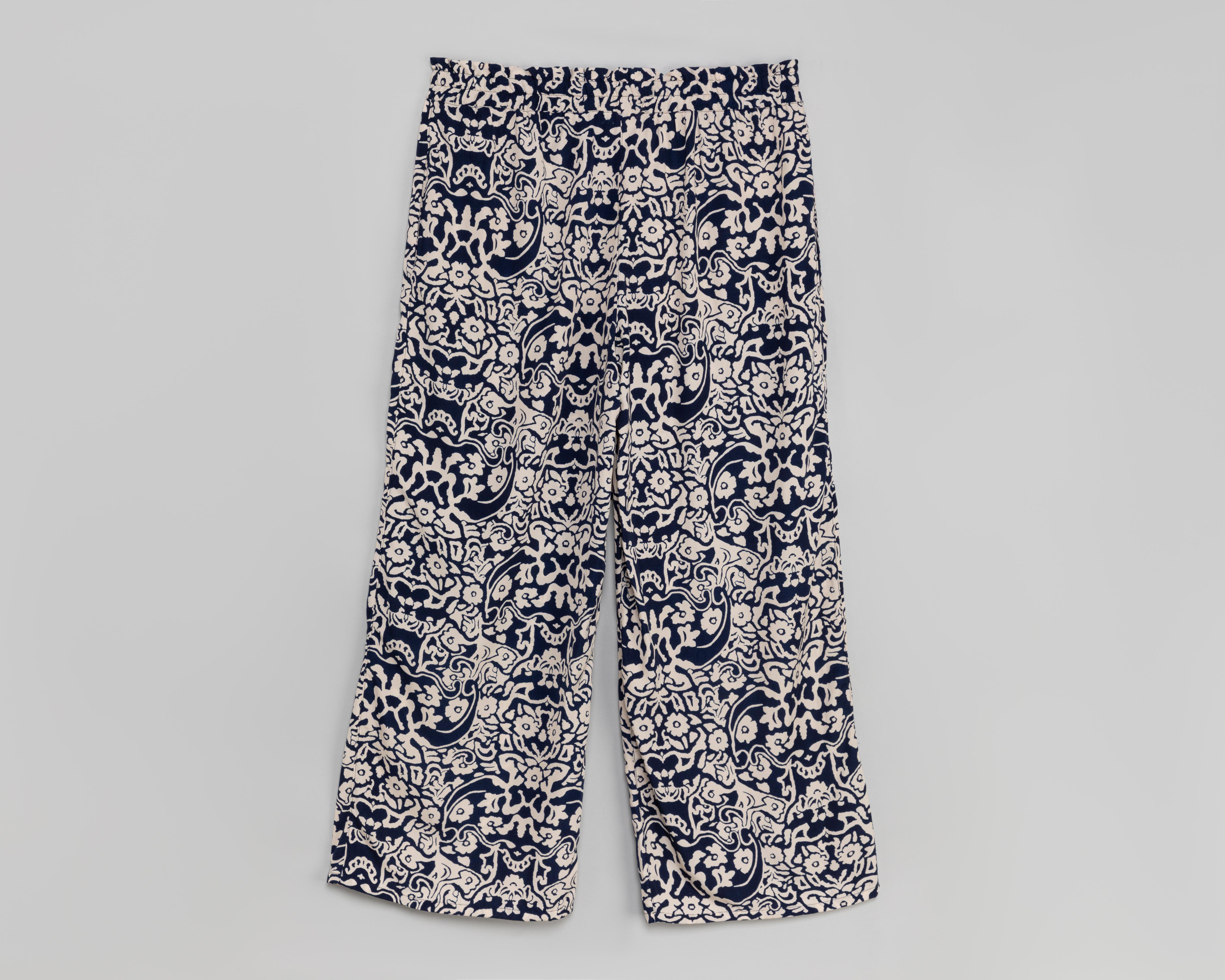 Foto 3 pulgar | Pantalón Ancho Lady Sun Estampado para Mujer