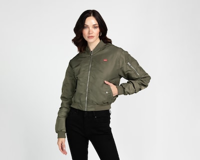 Foto 1 | Chamarra Verde Levi's para Mujer