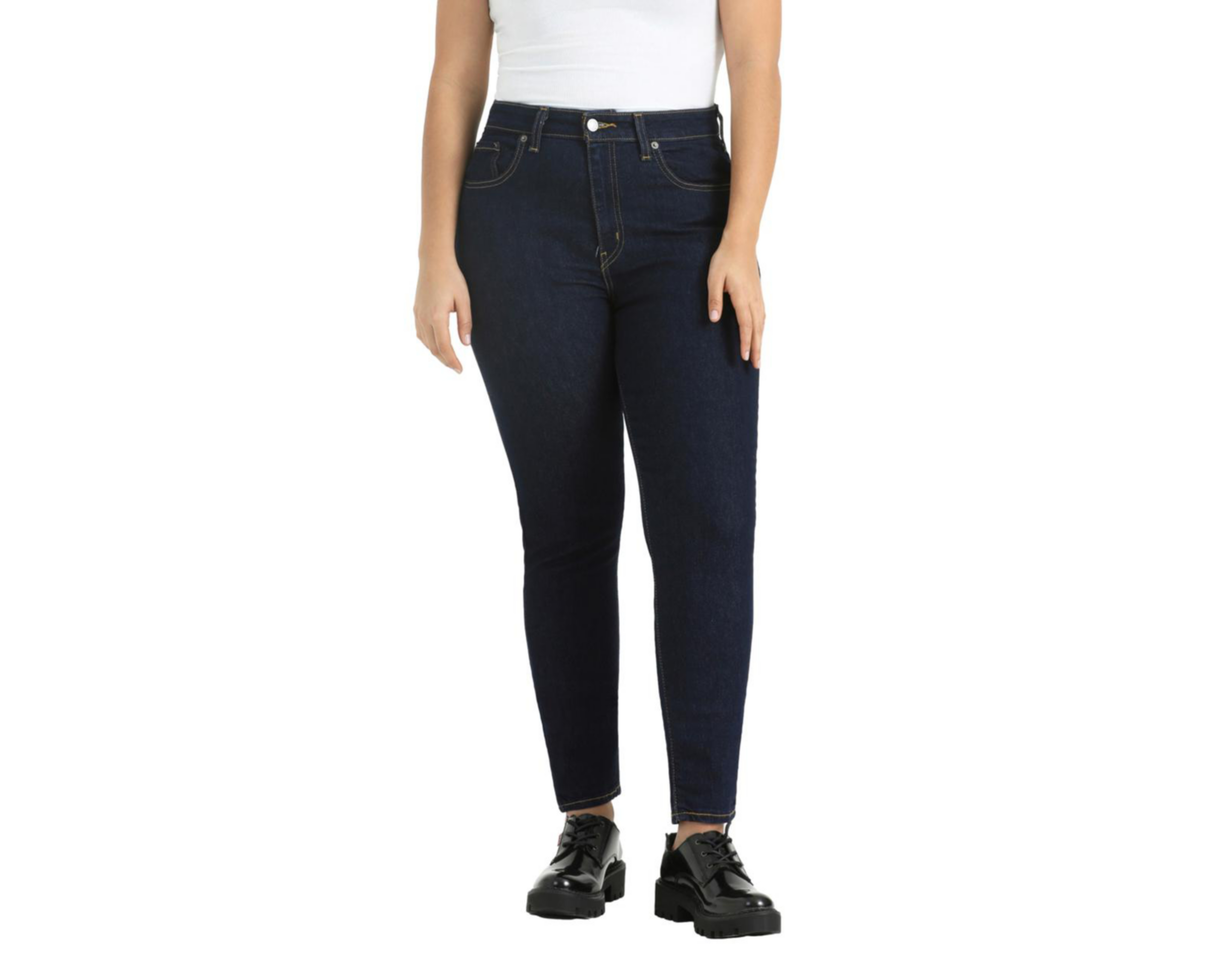 Jeans Levi's 721 High Rise Skinny Fit Azul