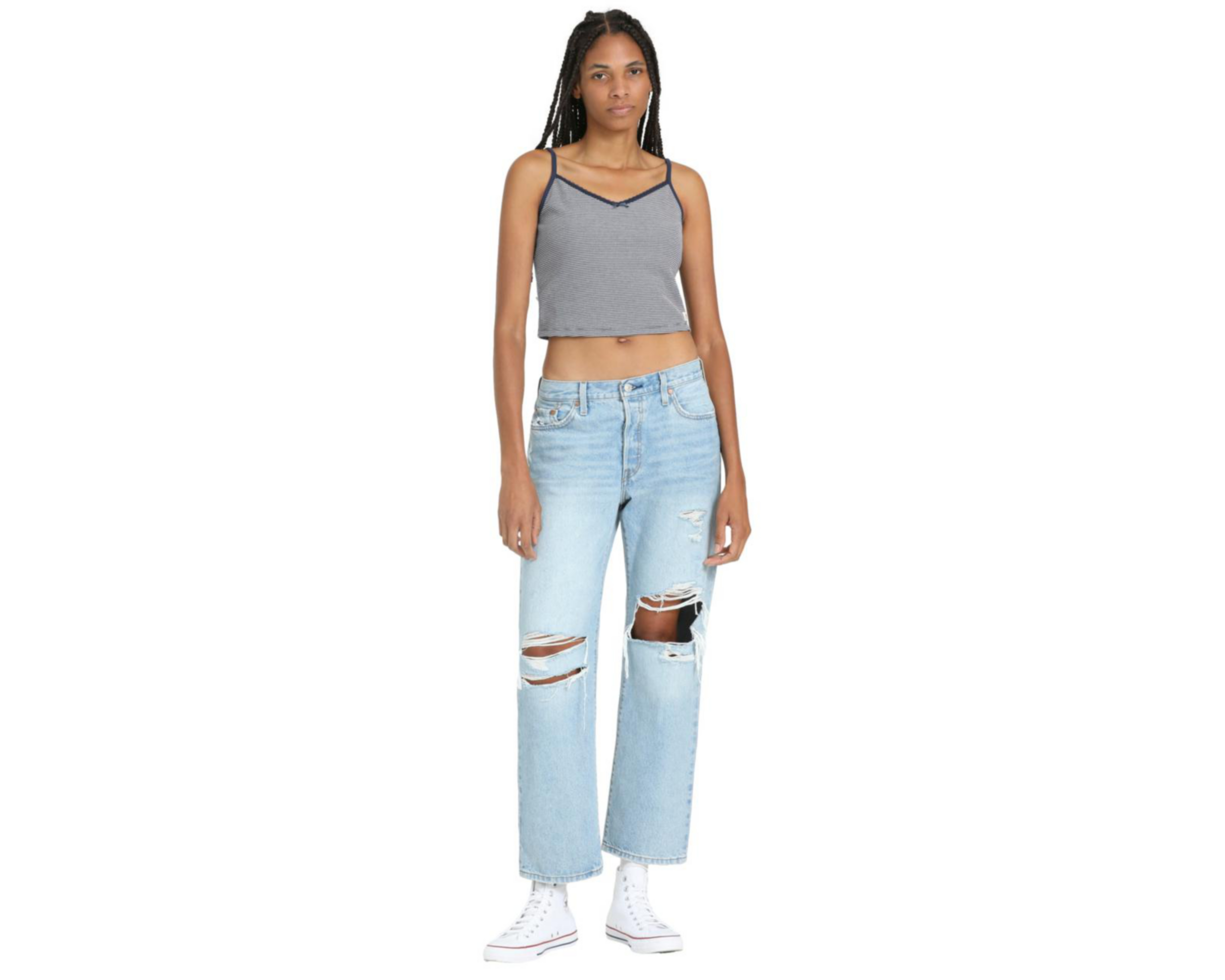 Foto 7 pulgar | Playera Levi's sin Mangas para Mujer