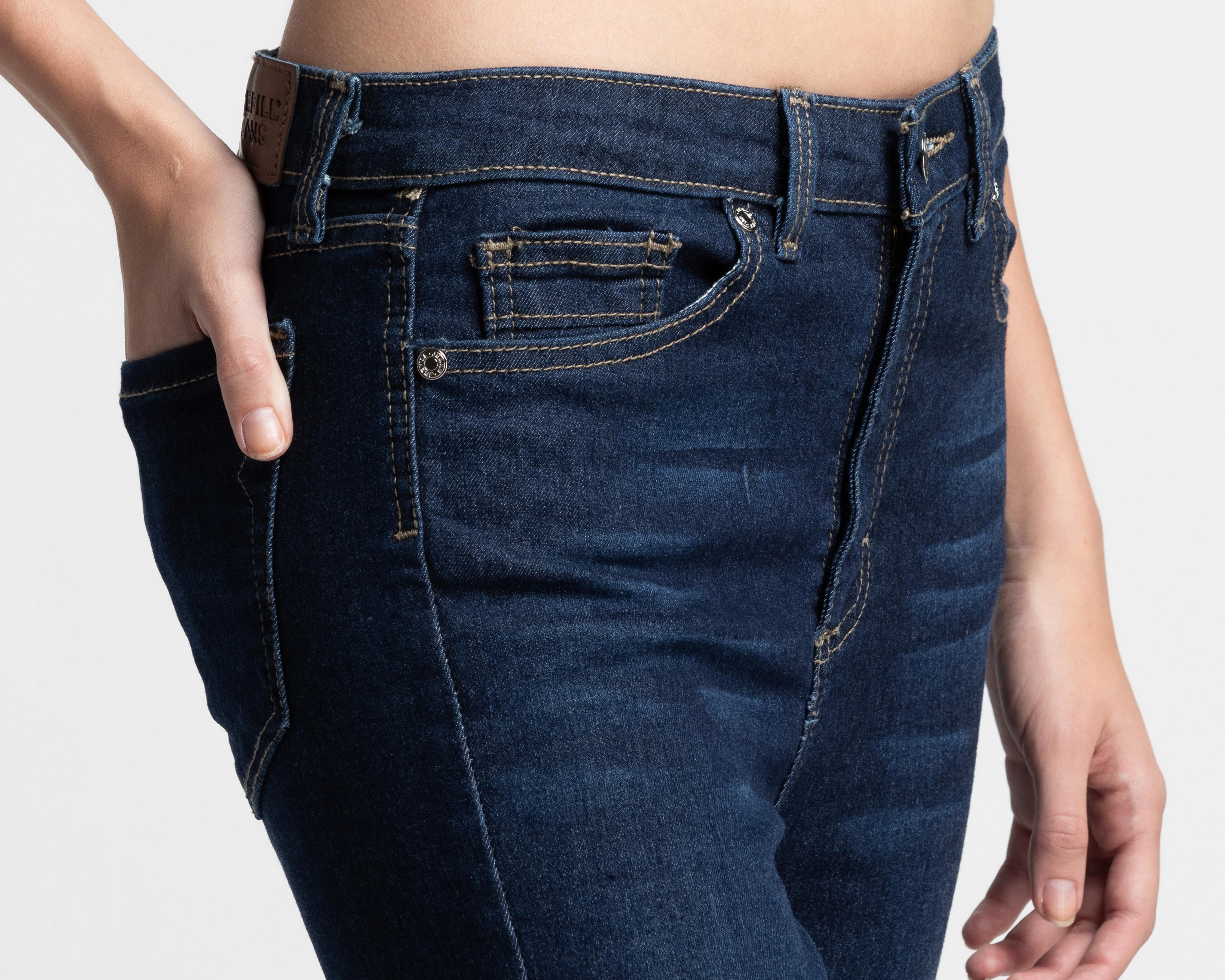 Foto 5 pulgar | Jeans Skinny Refill para Mujer