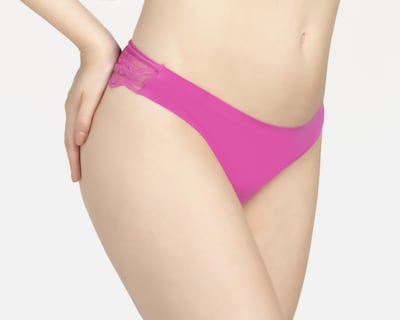 Foto 2 | Tanga con Encaje Lovest para Mujer 3 Piezas