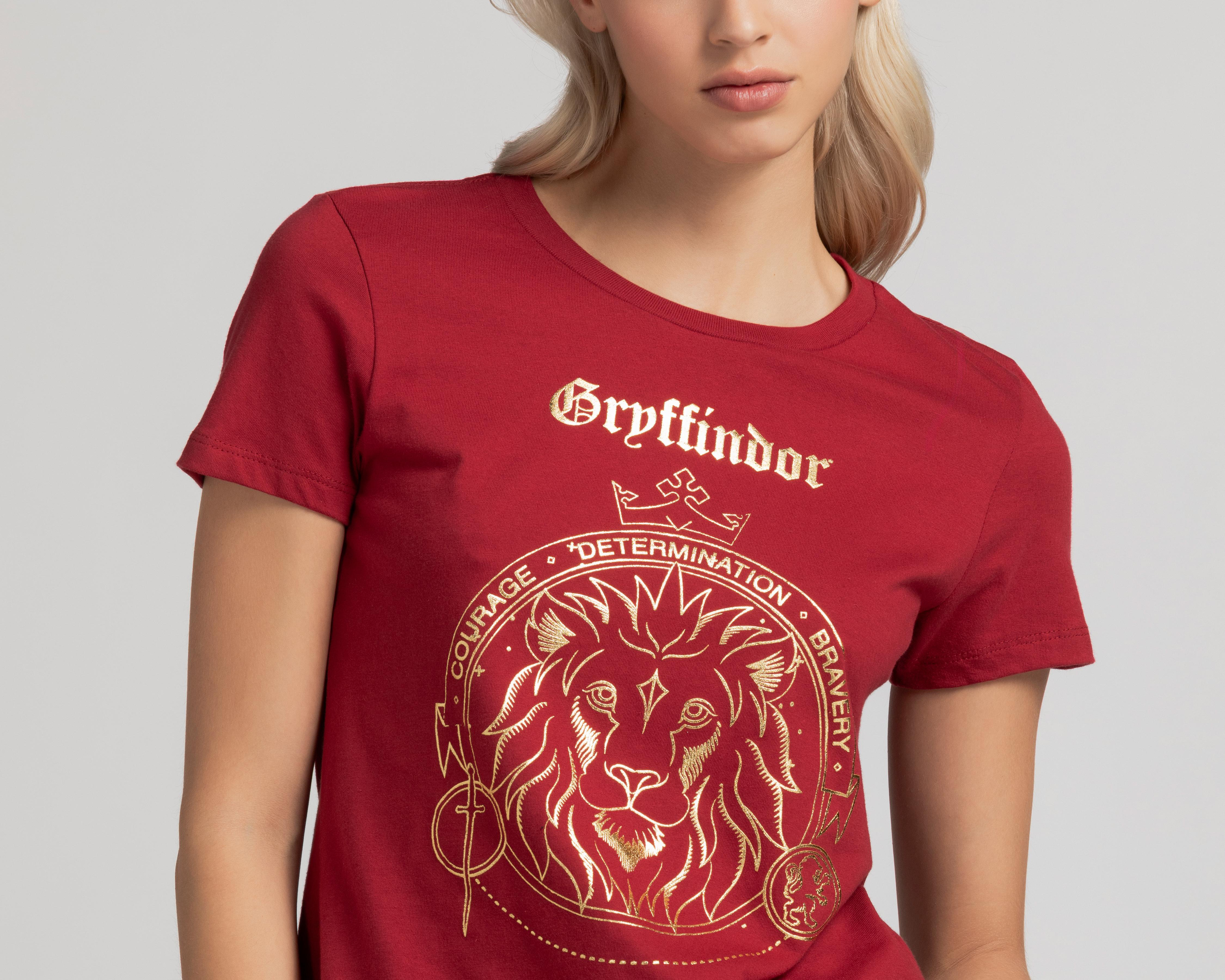 Foto 4 pulgar | Playera Harry Potter Manga Corta para Mujer