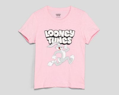 Foto 1 | Playera Rosa Looney Tunes para Mujer