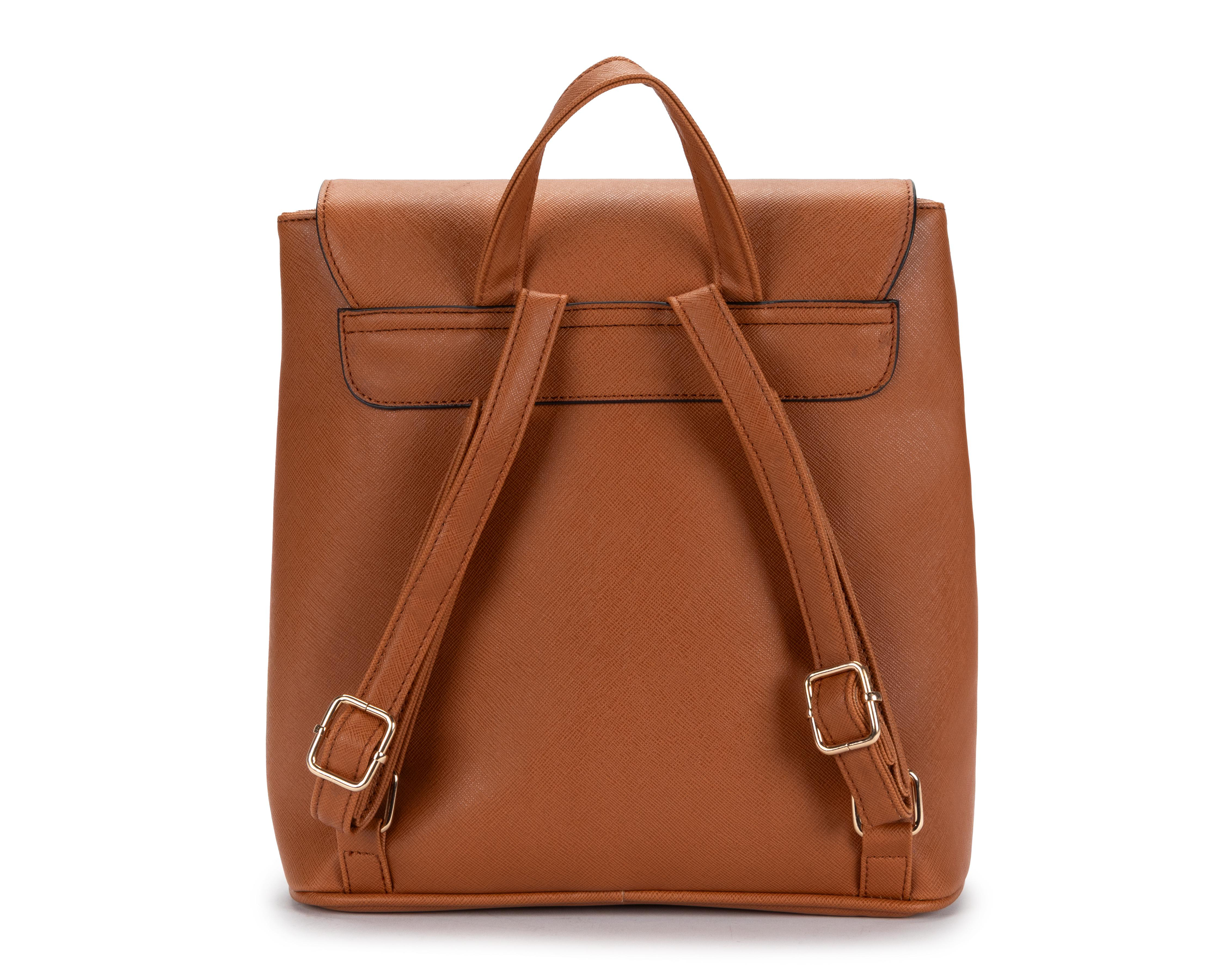 Foto 4 pulgar | Mochila York Team Polo Club Café