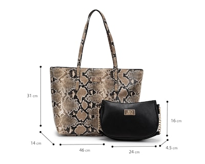 Foto 6 | Bolsa de Hombro Jennifer Lopez 2 Piezas