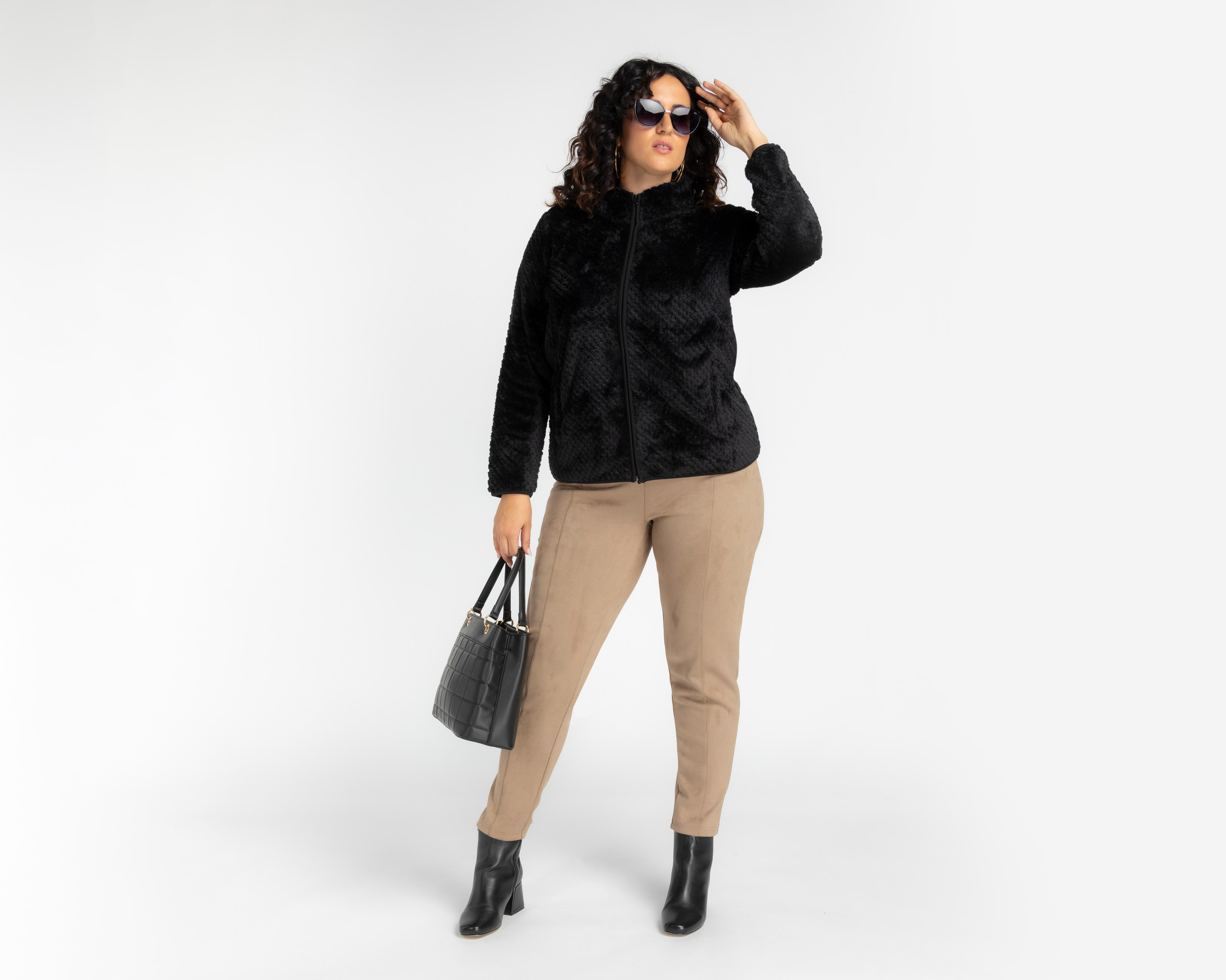 Foto 5 | Chamarra Sherpa Lady Sun para Mujer