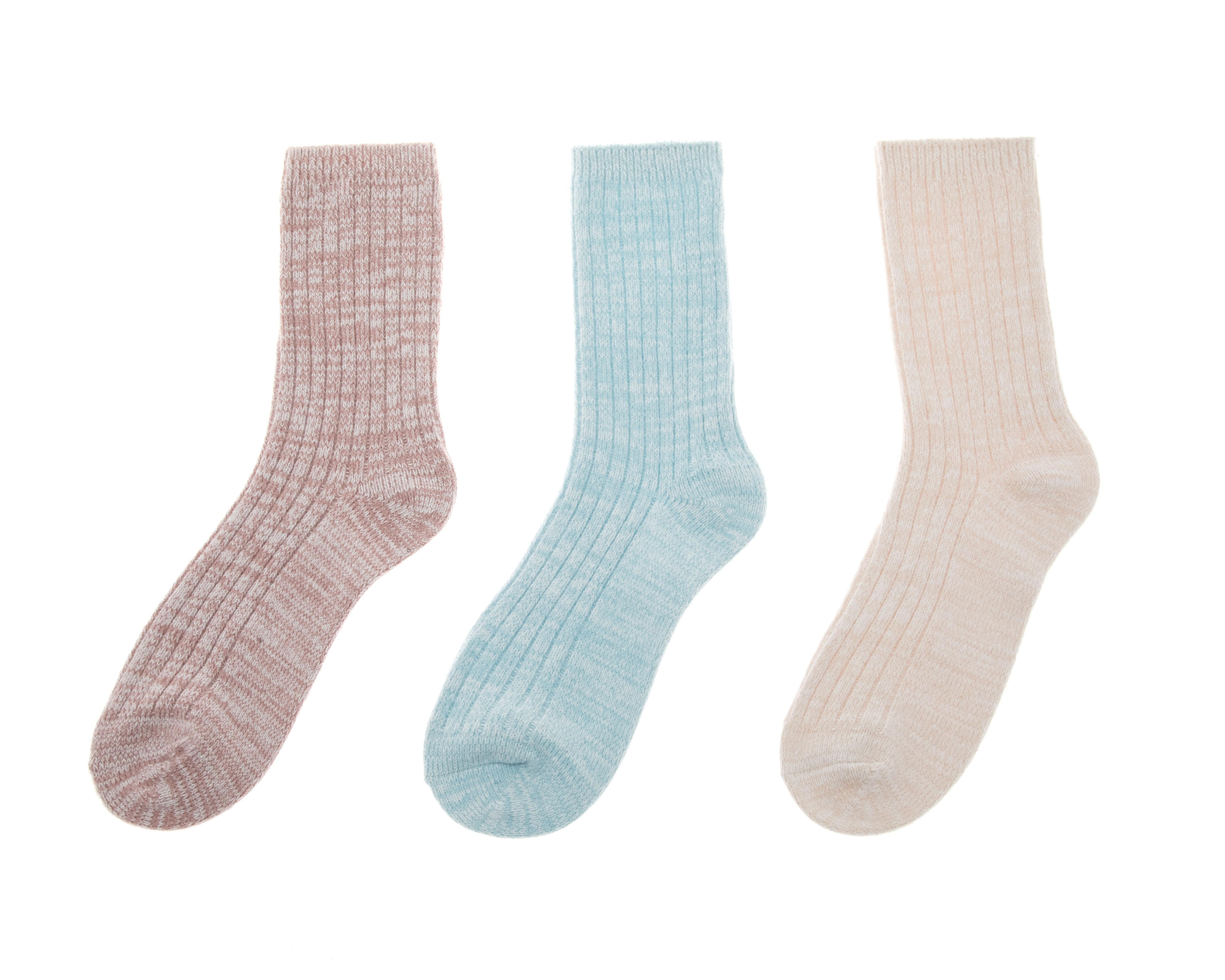 Foto 2 pulgar | Calcetas Largas Lovest para Mujer 3 Pares