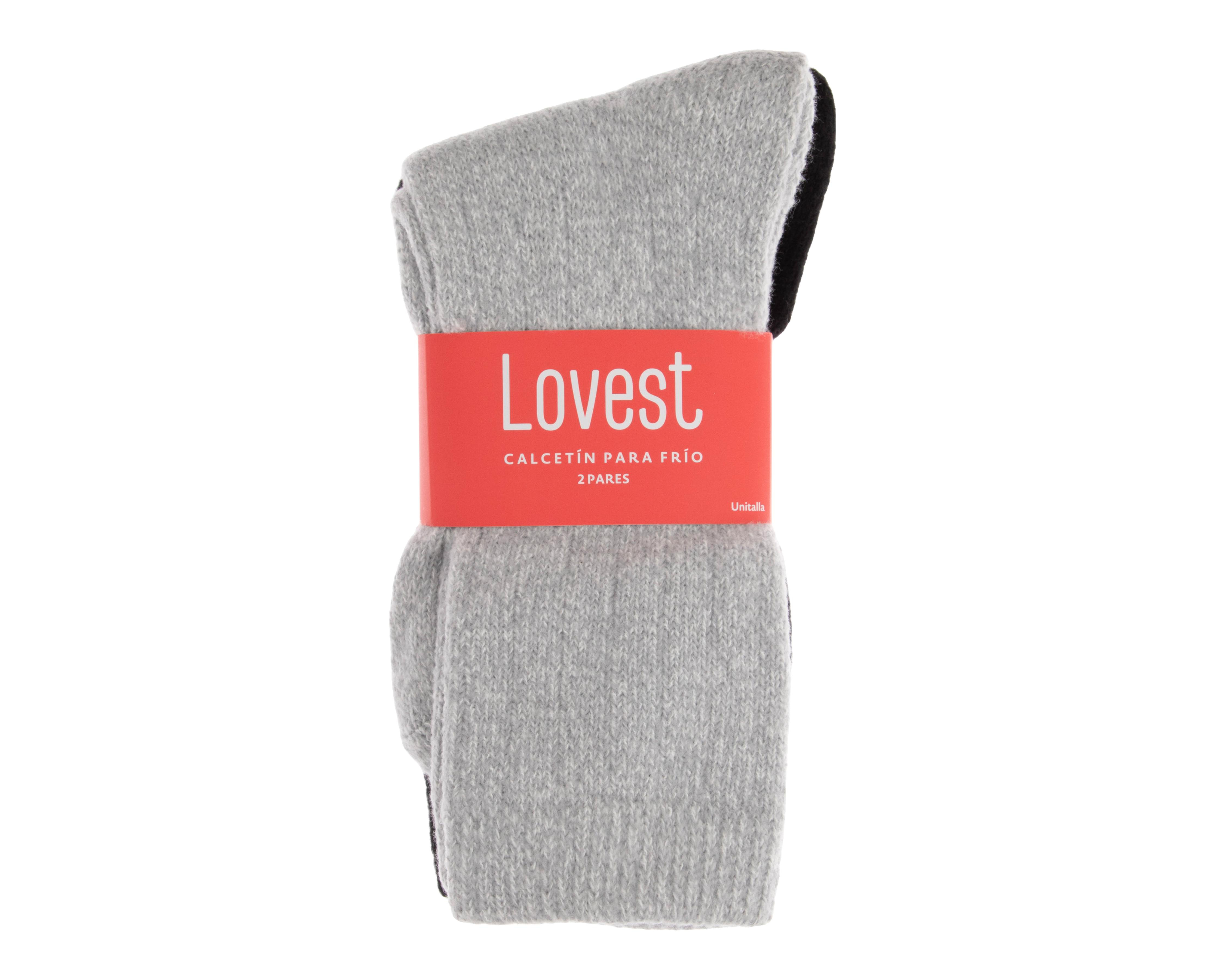 Foto 4 pulgar | Calcetas Largas Lovest para Mujer 2 Pares