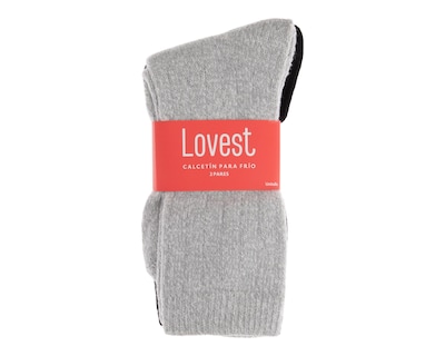 Foto 3 | Calcetas Largas Lovest para Mujer 2 Pares