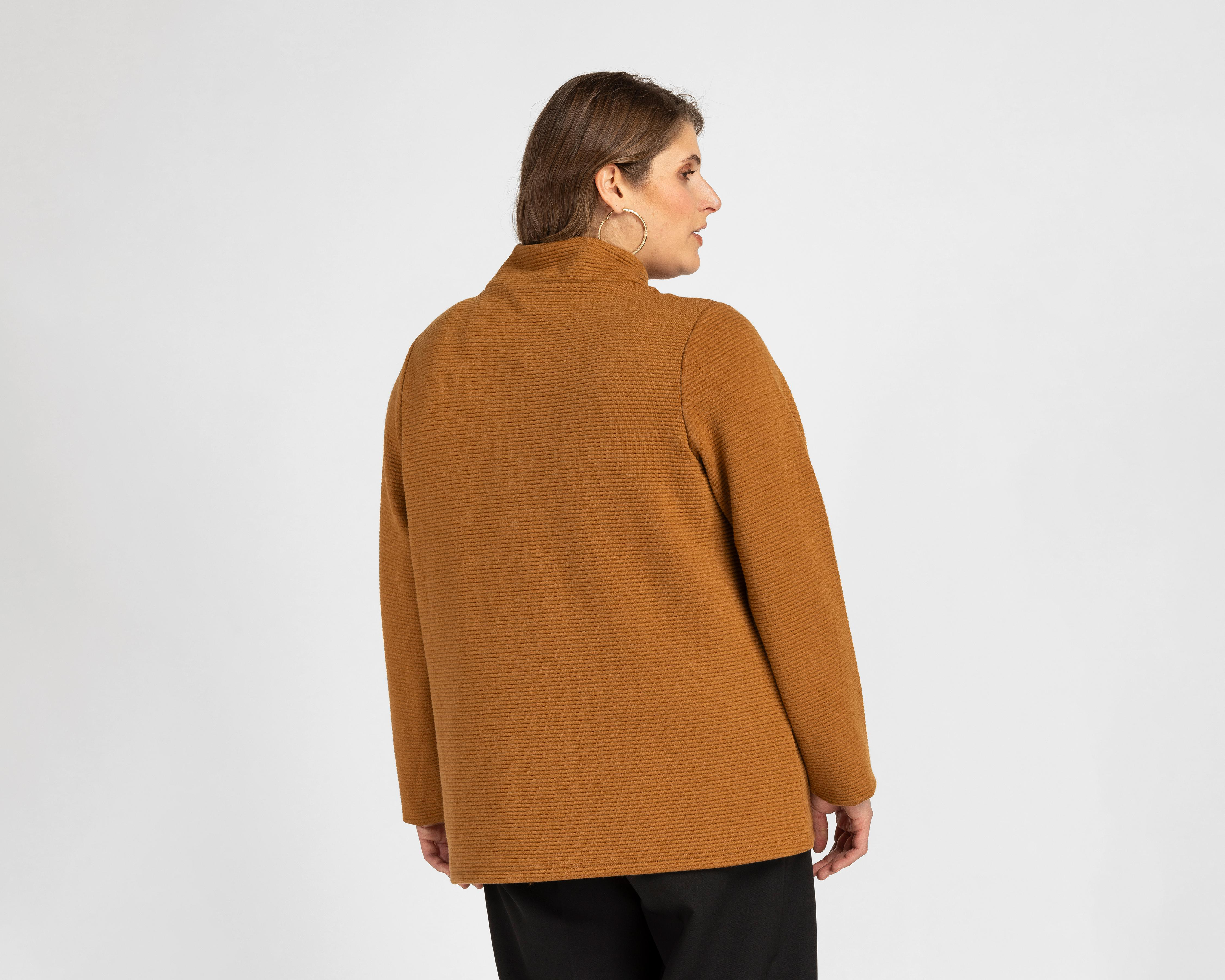 Foto 7 pulgar | Sudadera Cuello Alto Sahara para Mujer