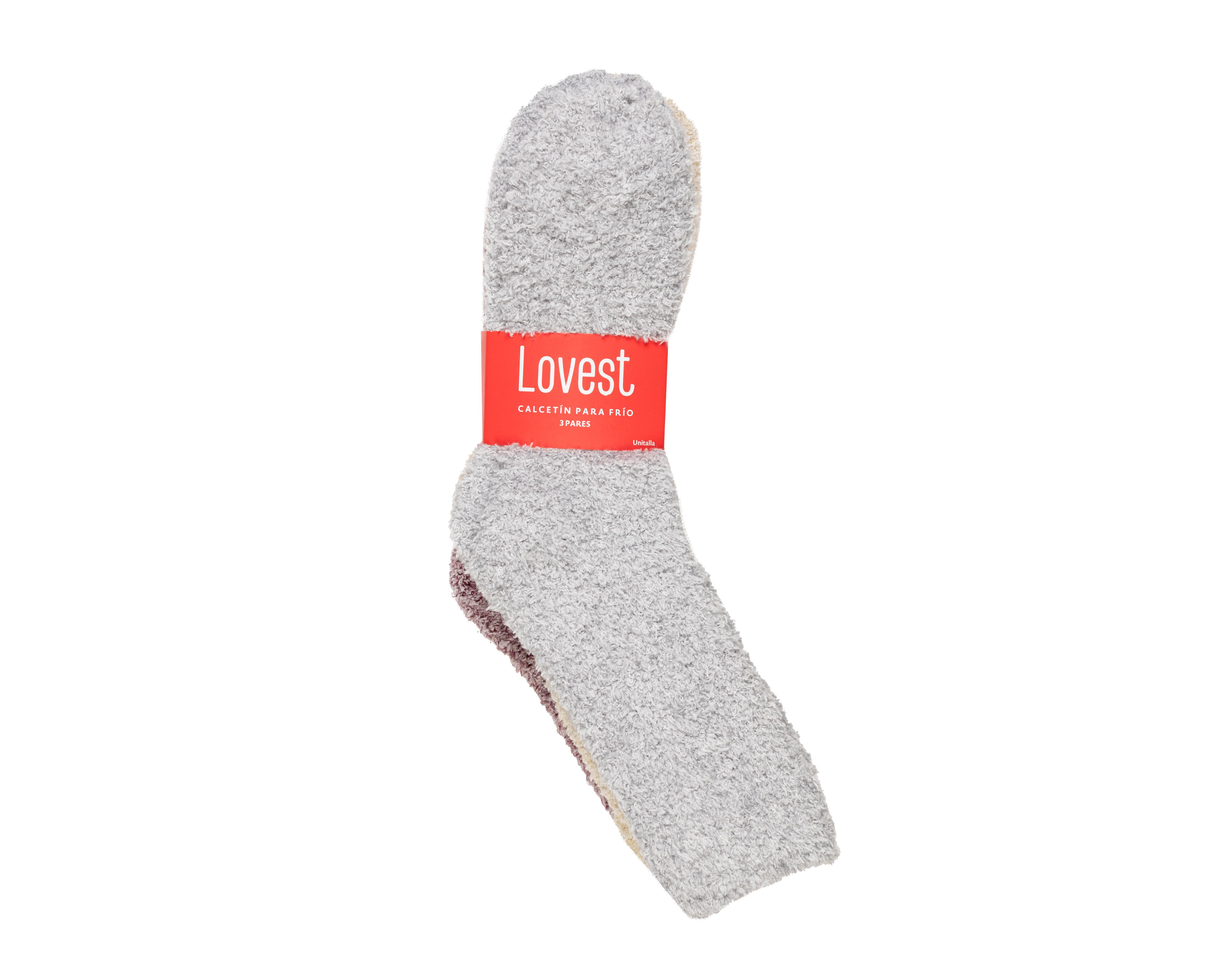 Foto 4 pulgar | Calcetas Lovest para Mujer 3 Pares