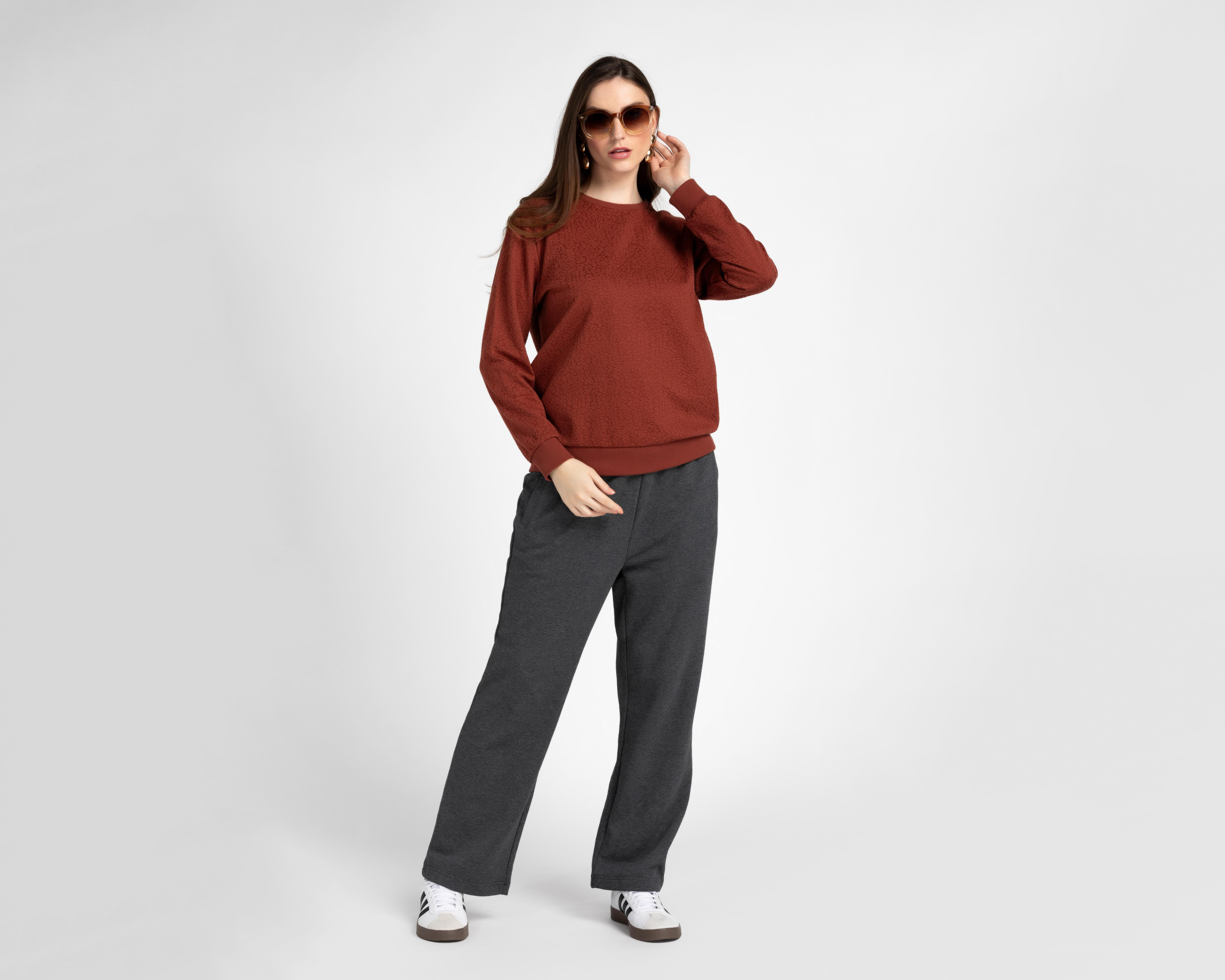 Foto 3 pulgar | Pantalón Flare con Bolsillos para Mujer
