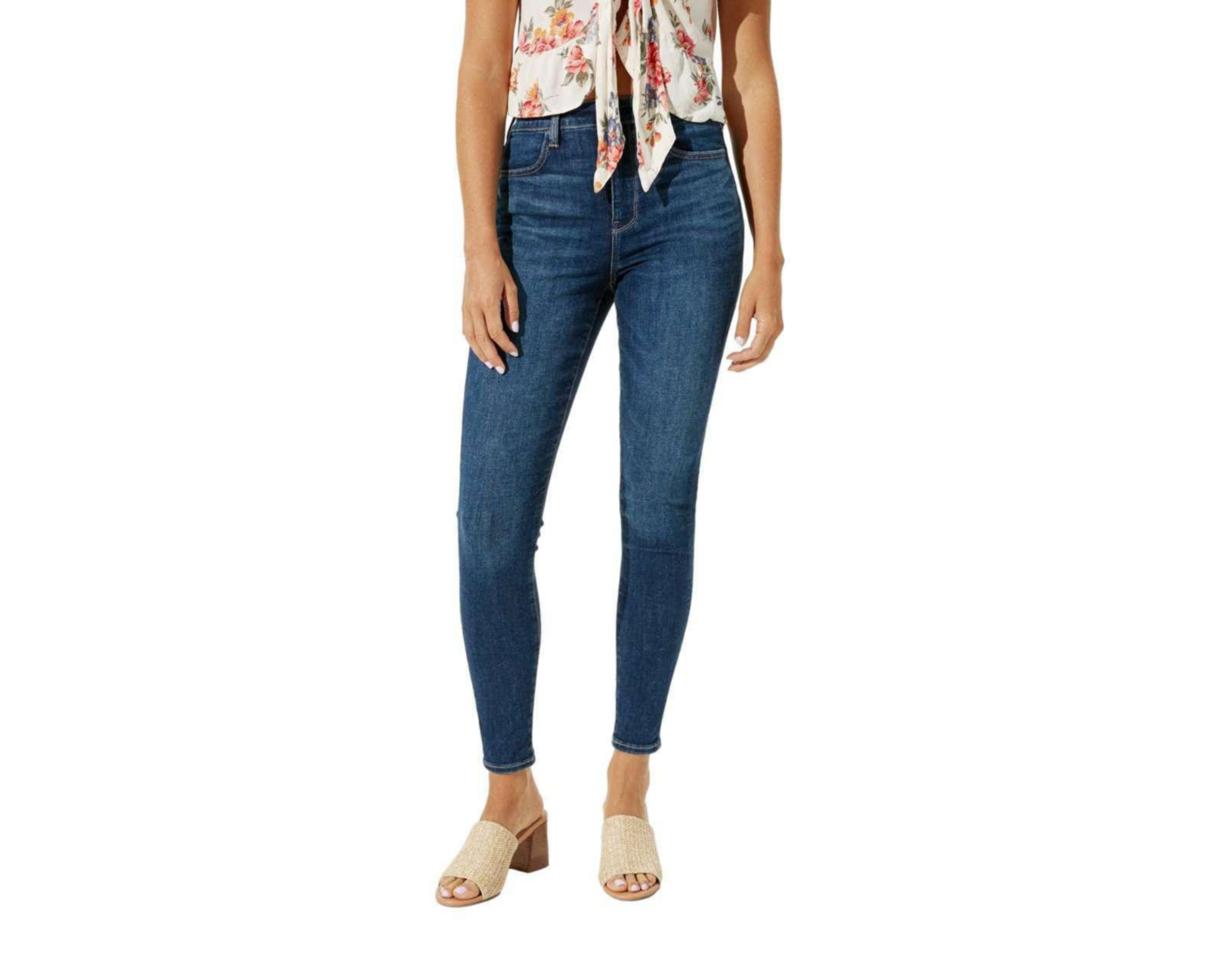 Foto 2 pulgar | Jegging American Eagle Ne(x)t Level Super High-Waisted